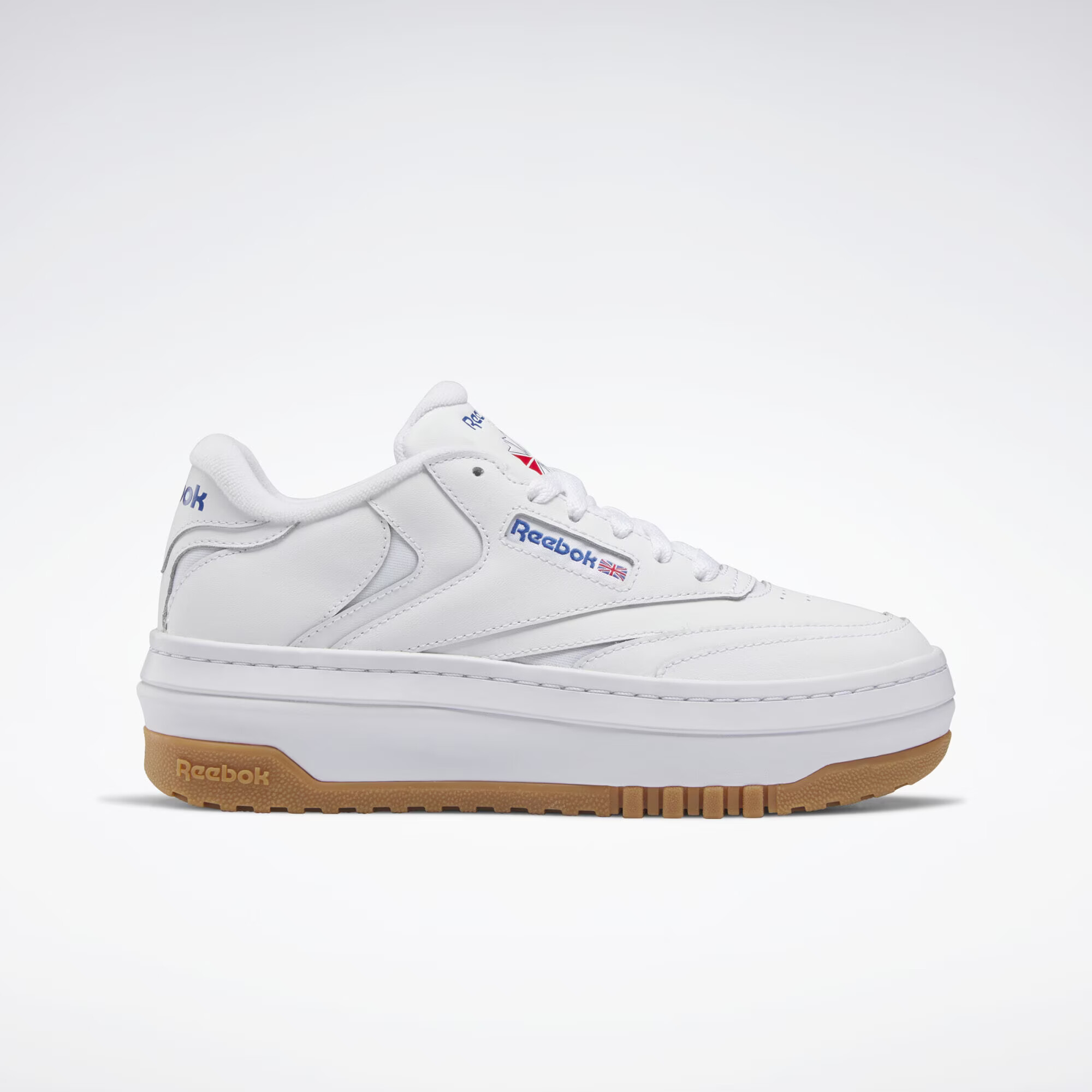 Reebok Classics Nizke superge 'Club C Extra' modra / rdeča / bela - Pepit.si