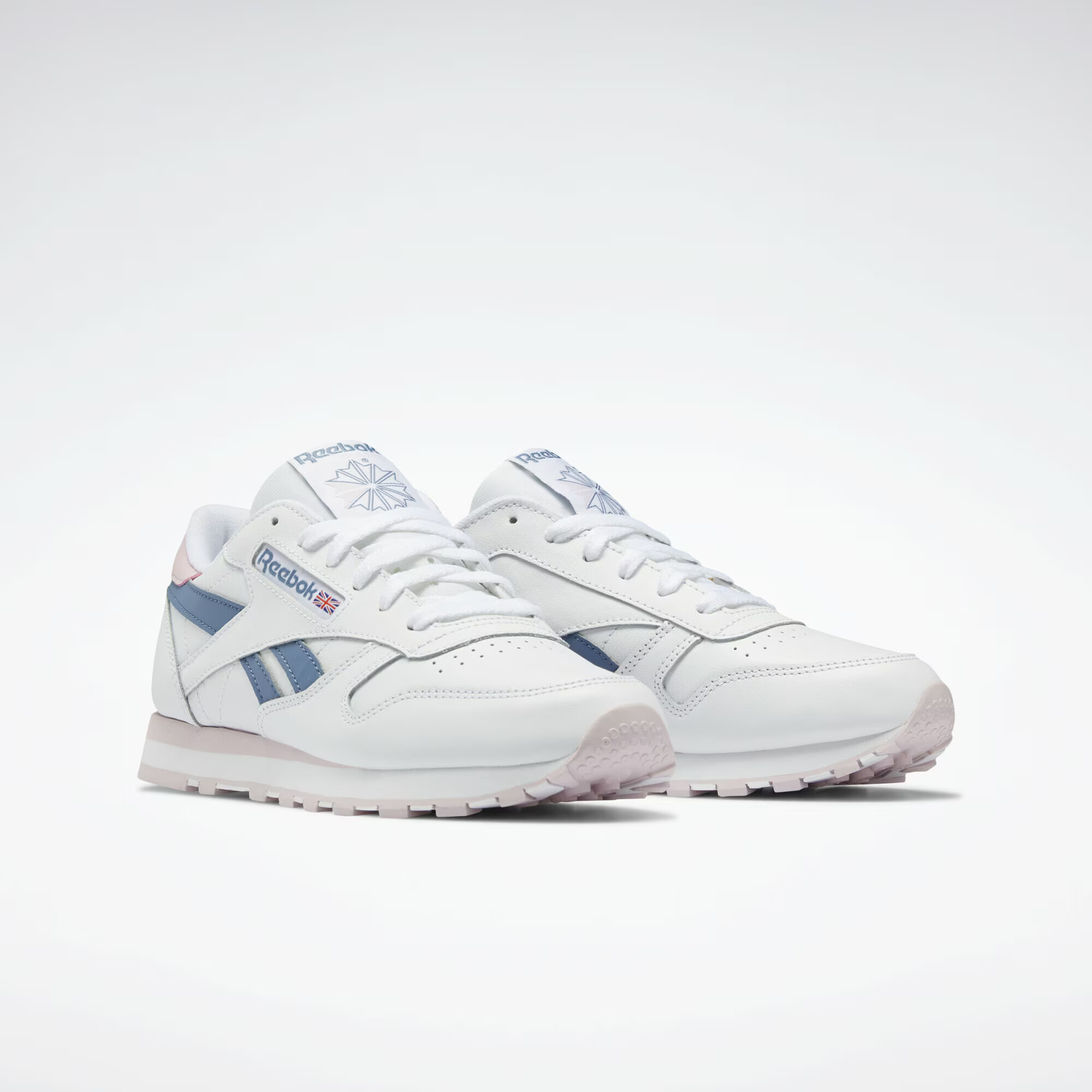 Reebok Classics Nizke superge golobje modra / puder / bela - Pepit.si