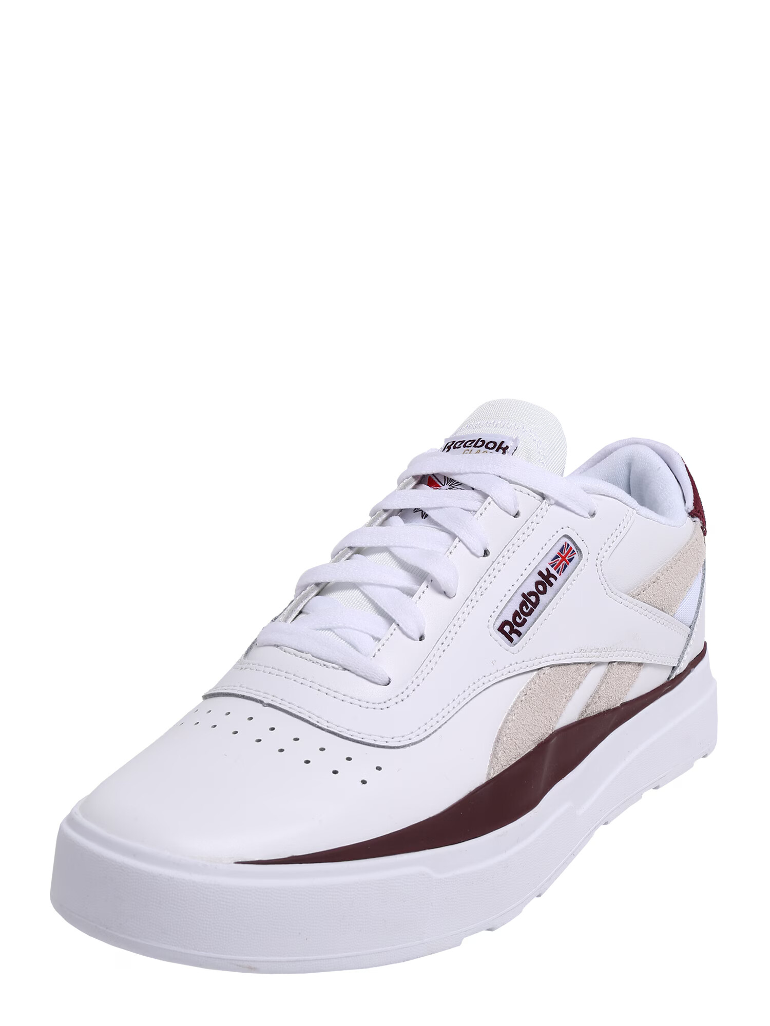 Reebok Classics Nizke superge 'LEGACY COURT' bež / rdeča / bela - Pepit.si