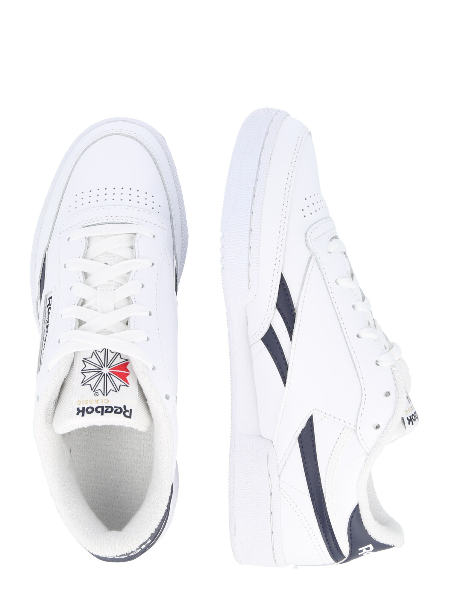 Reebok Classics Nizke superge mornarska / rdeča / bela - Pepit.si