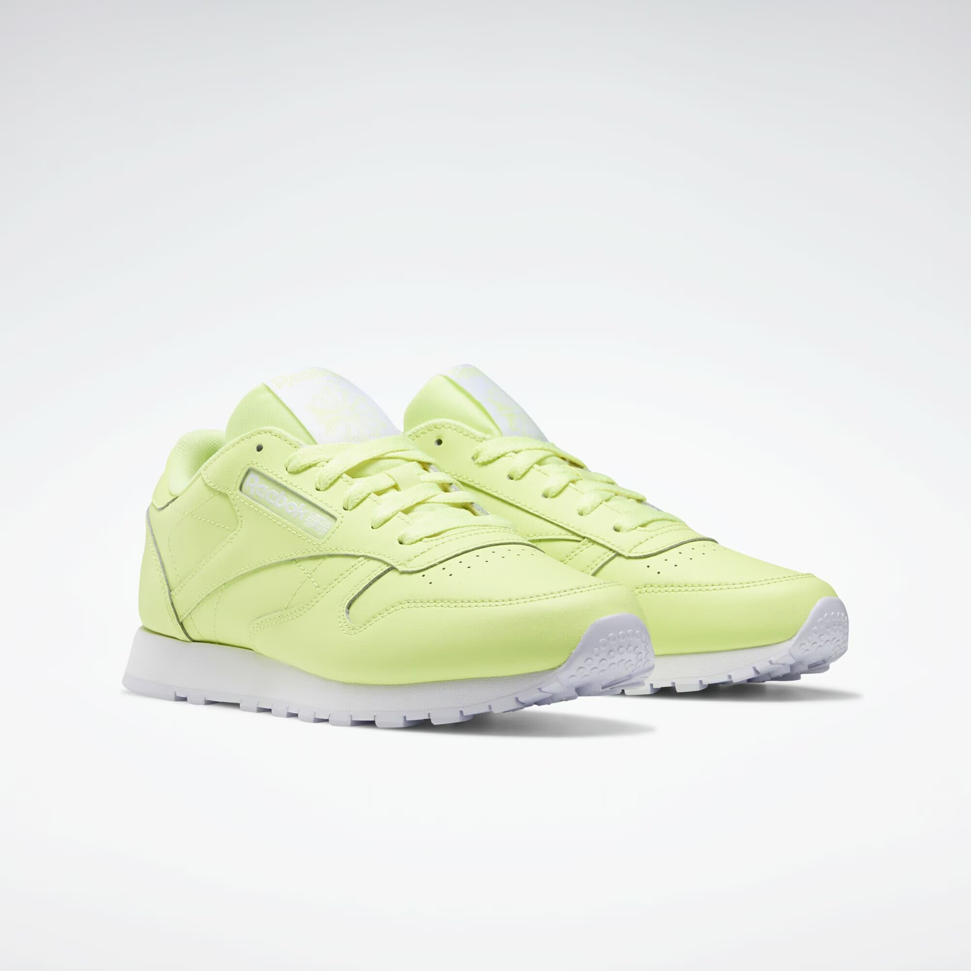 Reebok Classics Nizke superge neonsko rumena - Pepit.si