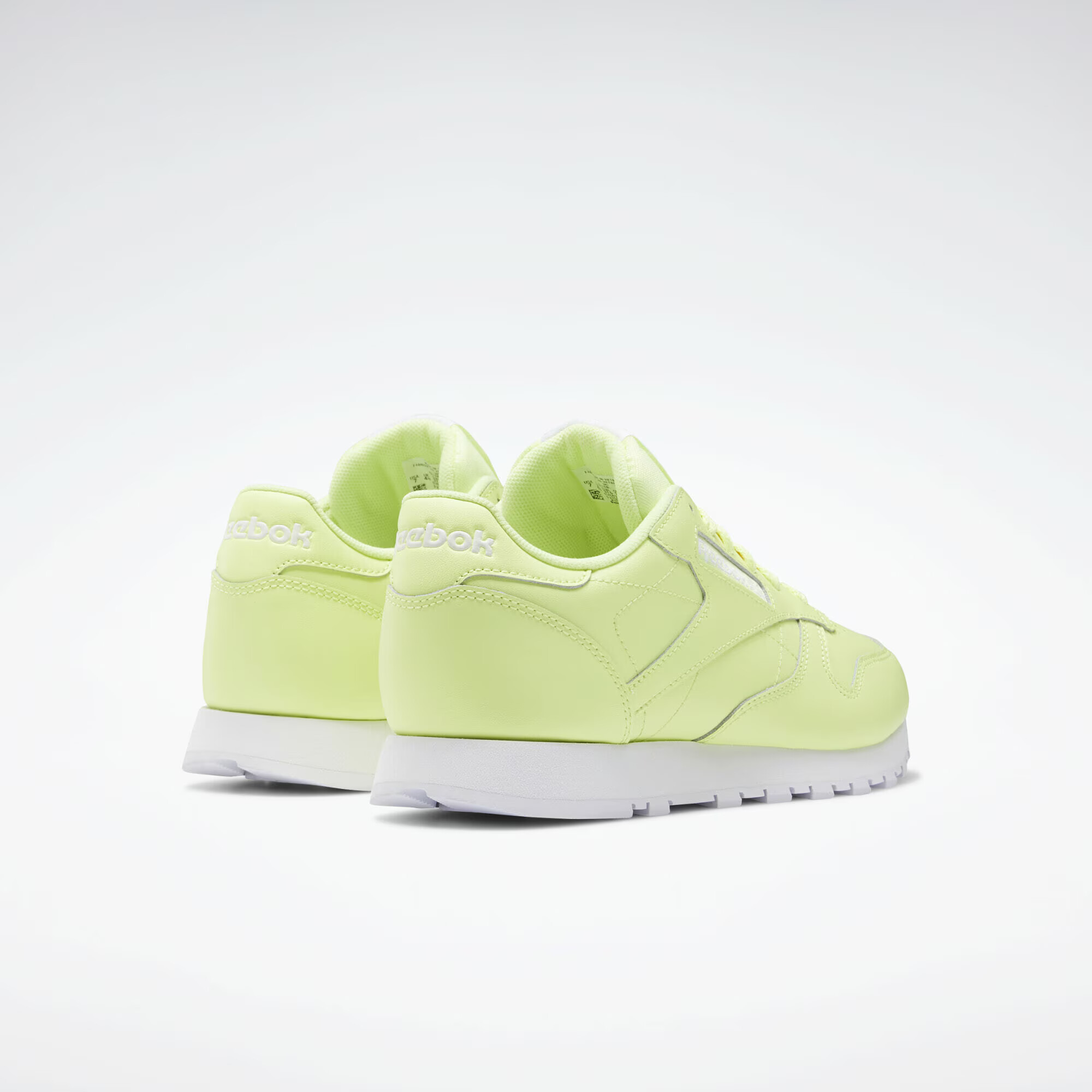 Reebok Classics Nizke superge neonsko rumena - Pepit.si