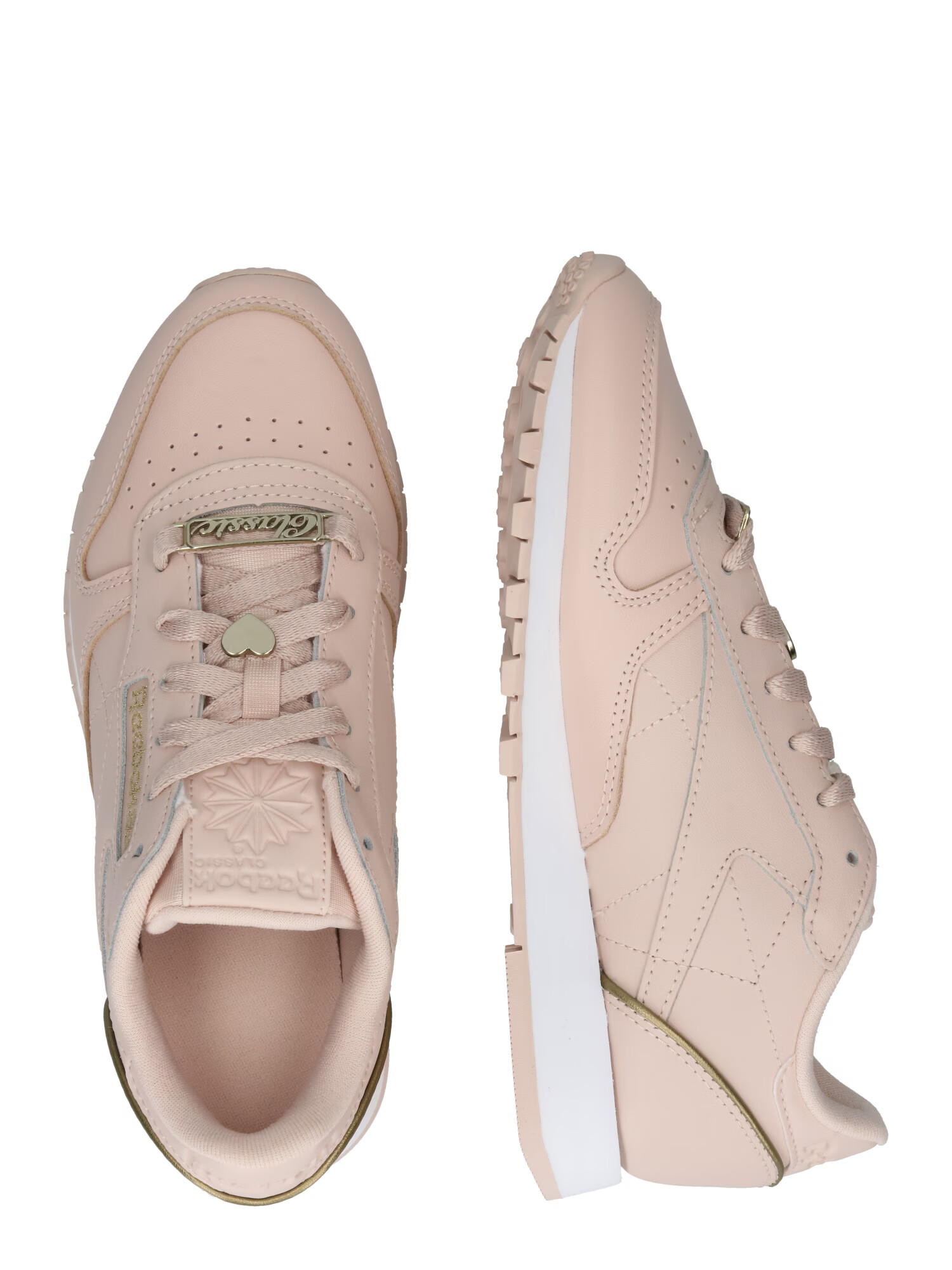 Reebok Classics Nizke superge nude / zlata - Pepit.si