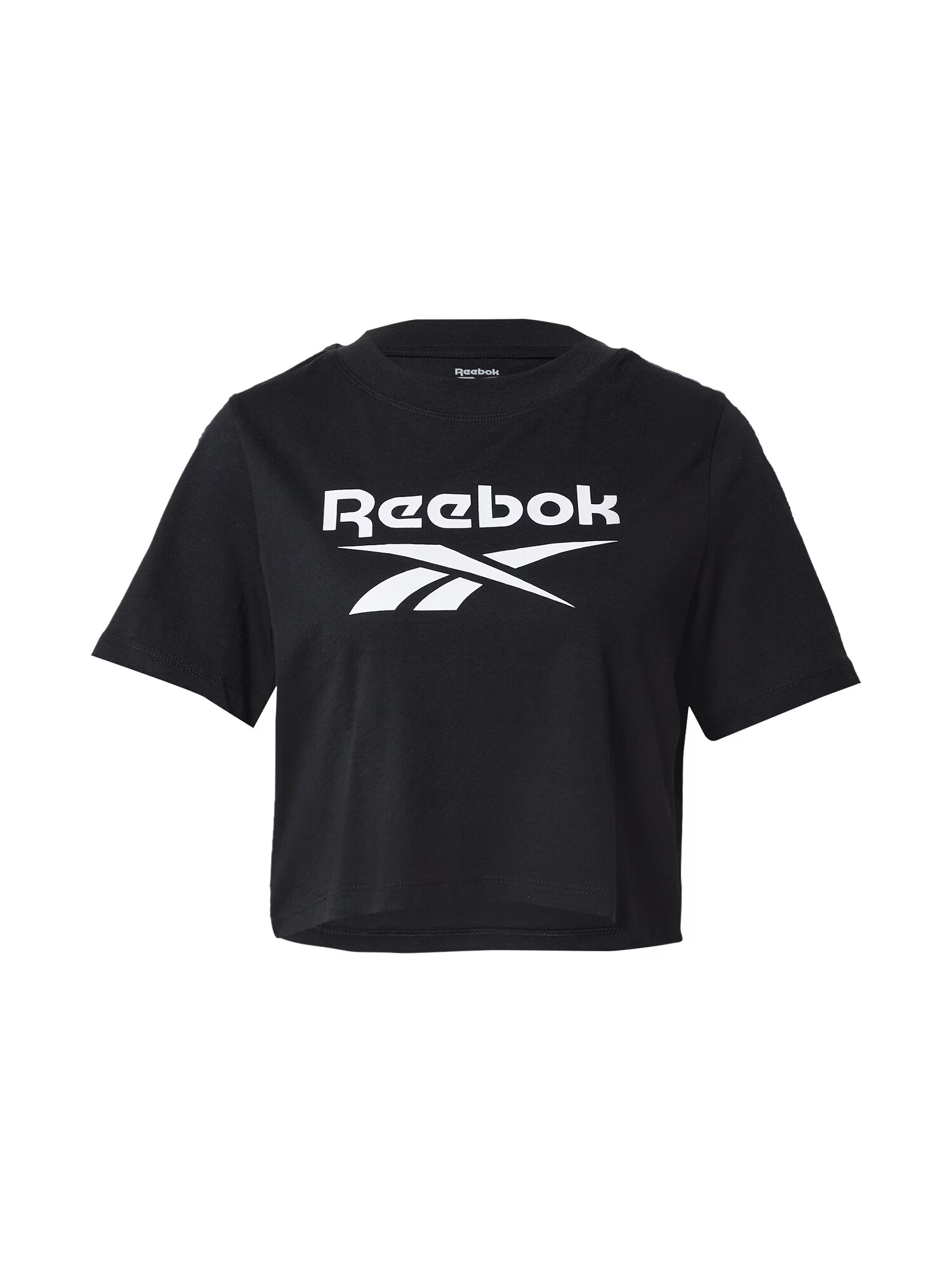 Reebok Sport Funkcionalna majica črna / bela - Pepit.si