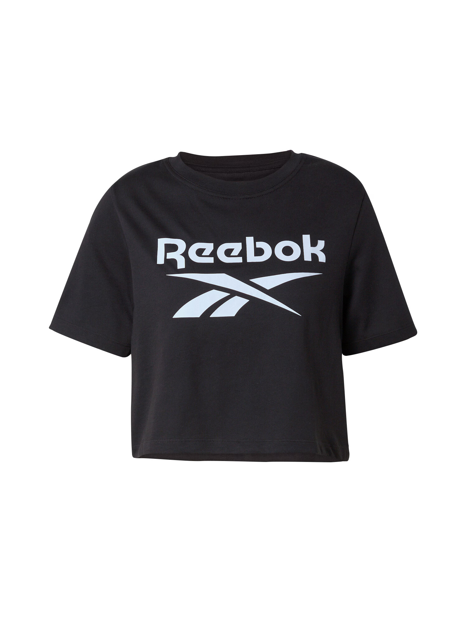 Reebok Sport Majica pastelno modra / črna - Pepit.si