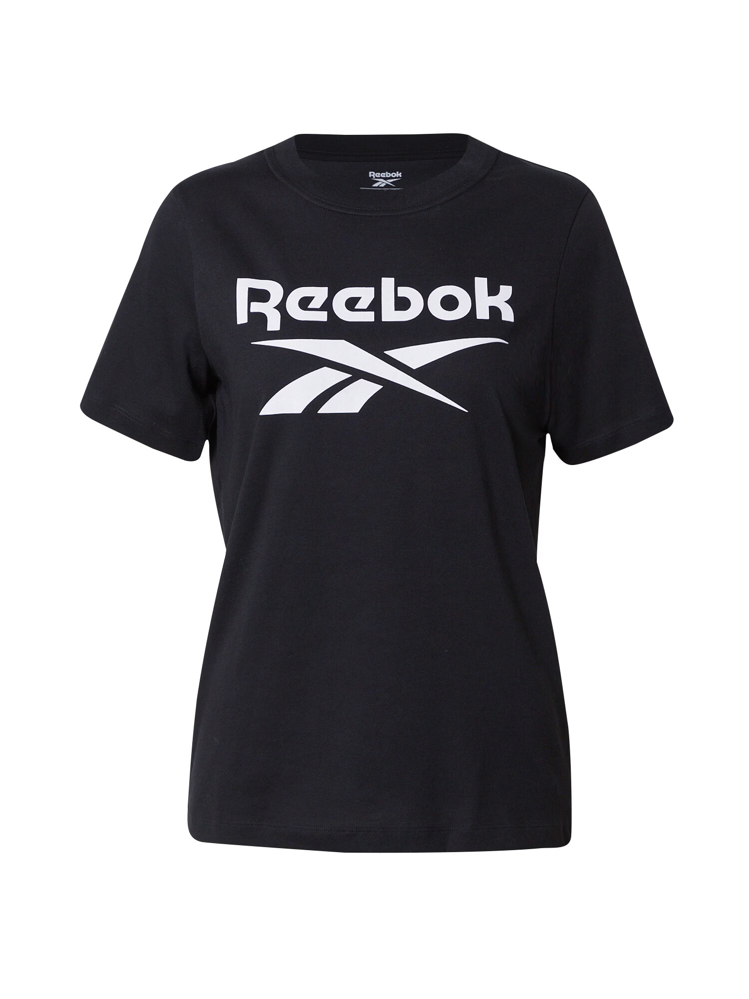 Reebok Sport Funkcionalna majica črna / bela - Pepit.si