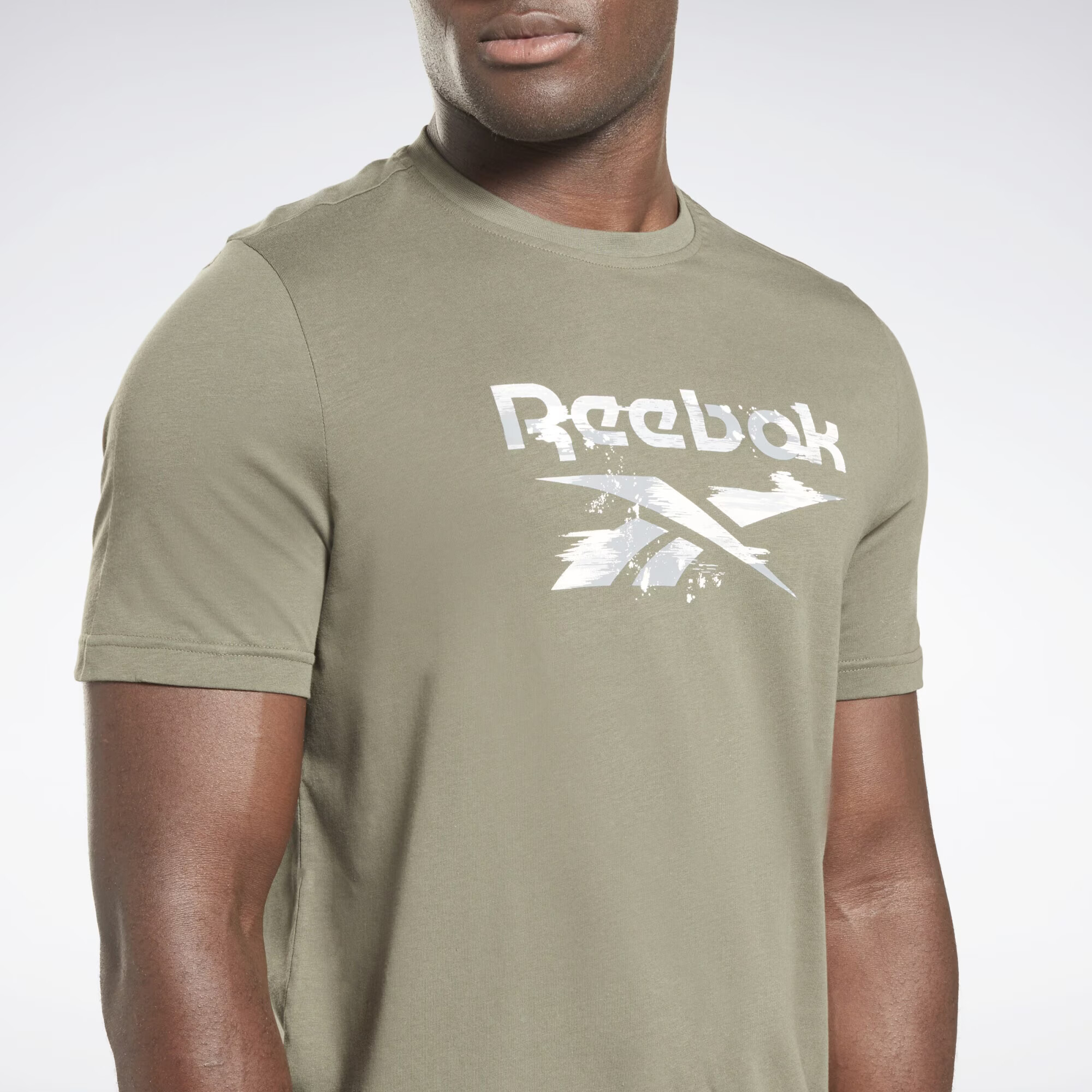 Reebok Sport Funkcionalna majica ' Identity Modern Camo' zelena / bela - Pepit.si