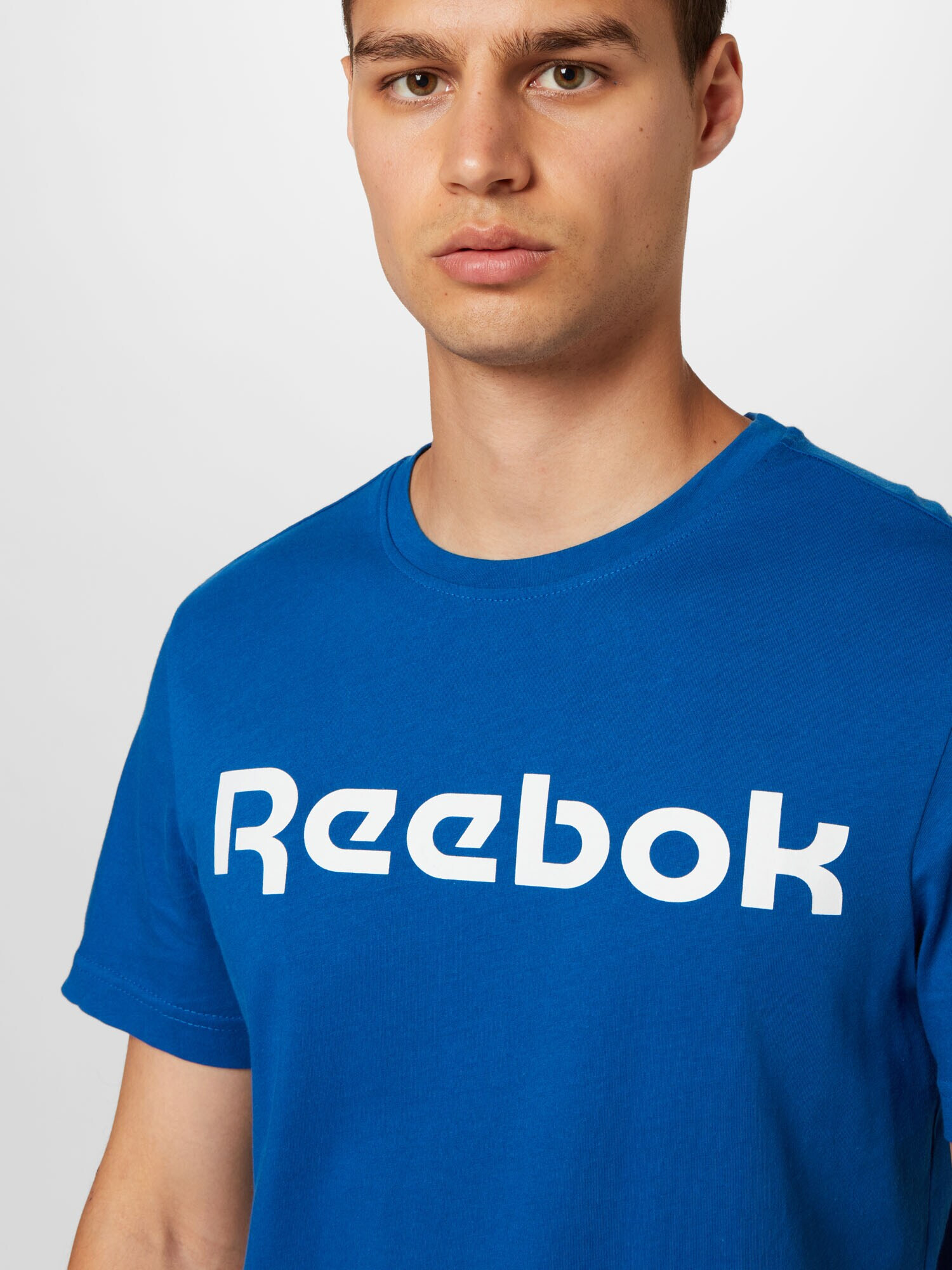 Reebok Sport Funkcionalna majica kraljevo modra / bela - Pepit.si