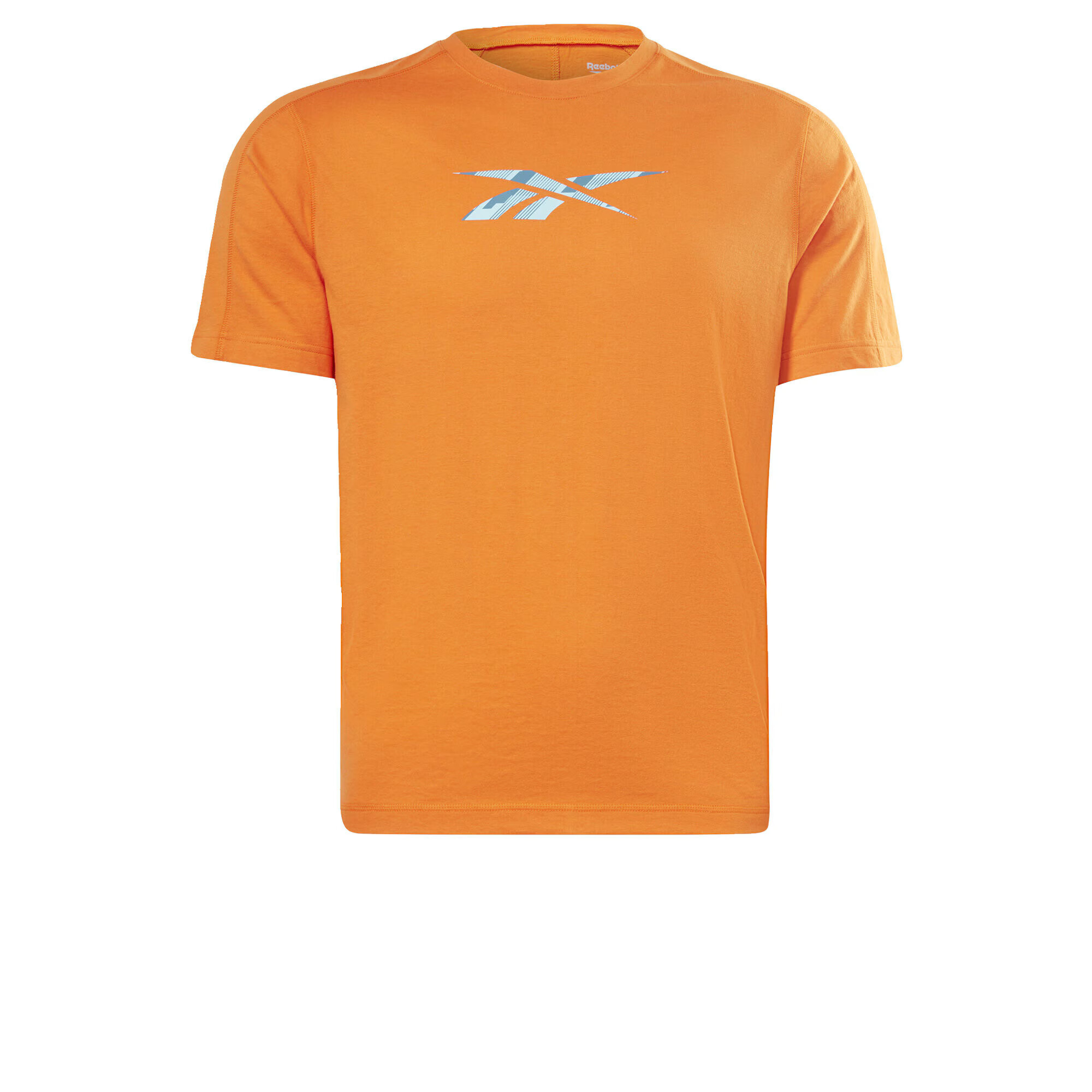 Reebok Sport Funkcionalna majica marine / svetlo modra / temno oranžna - Pepit.si