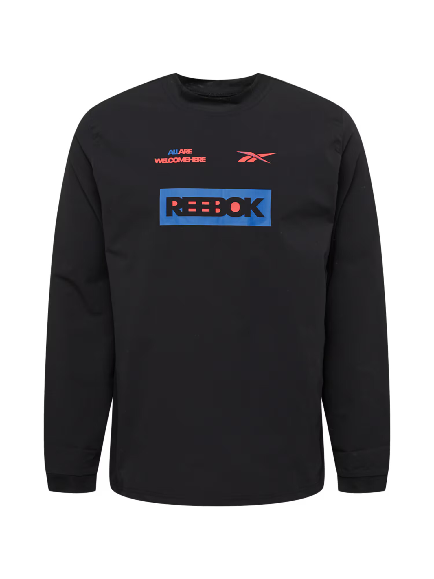 Reebok Sport Funkcionalna majica modra / rdeča / črna - Pepit.si