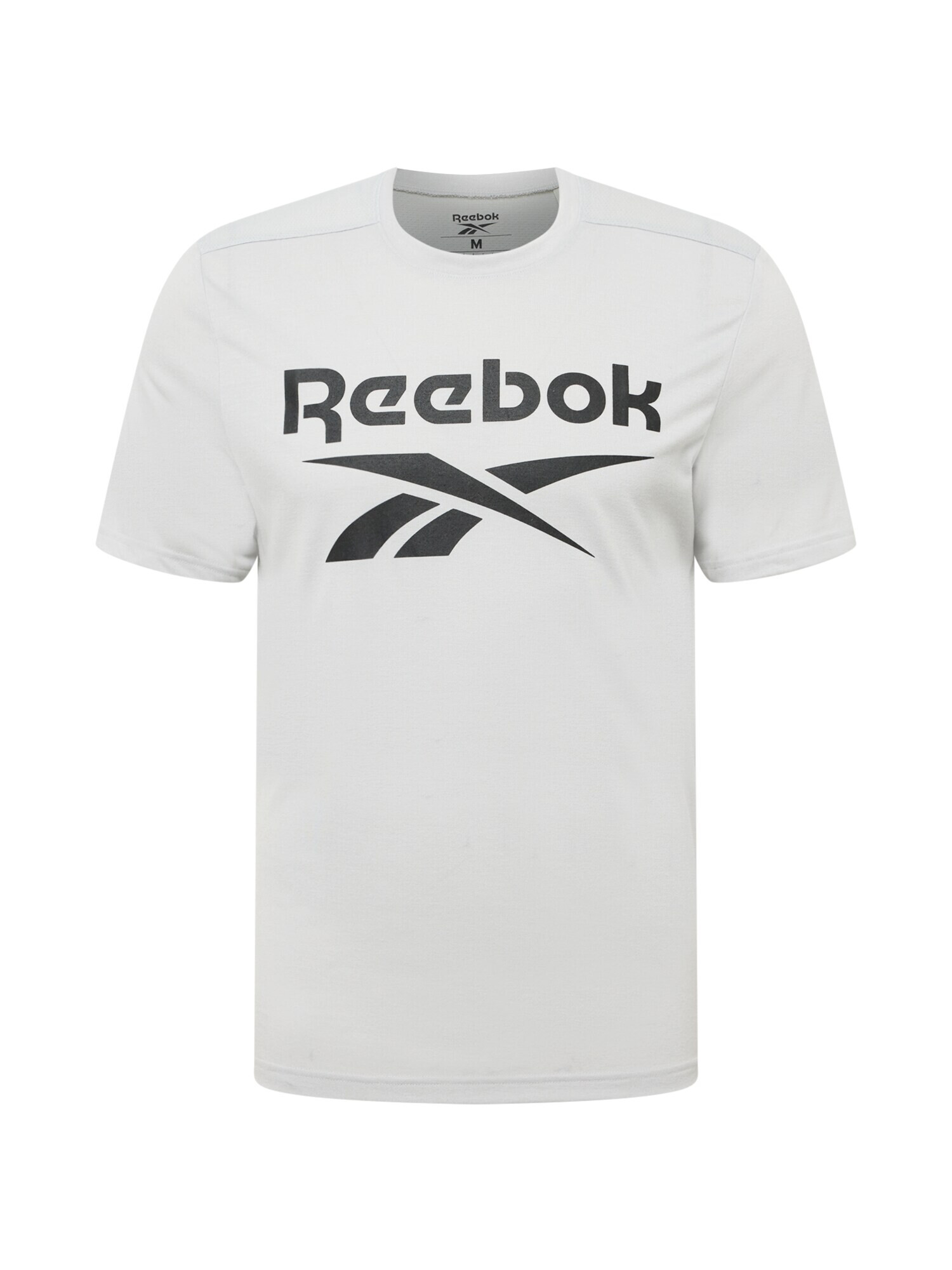 Reebok Sport Funkcionalna majica pegasto siva / črna - Pepit.si