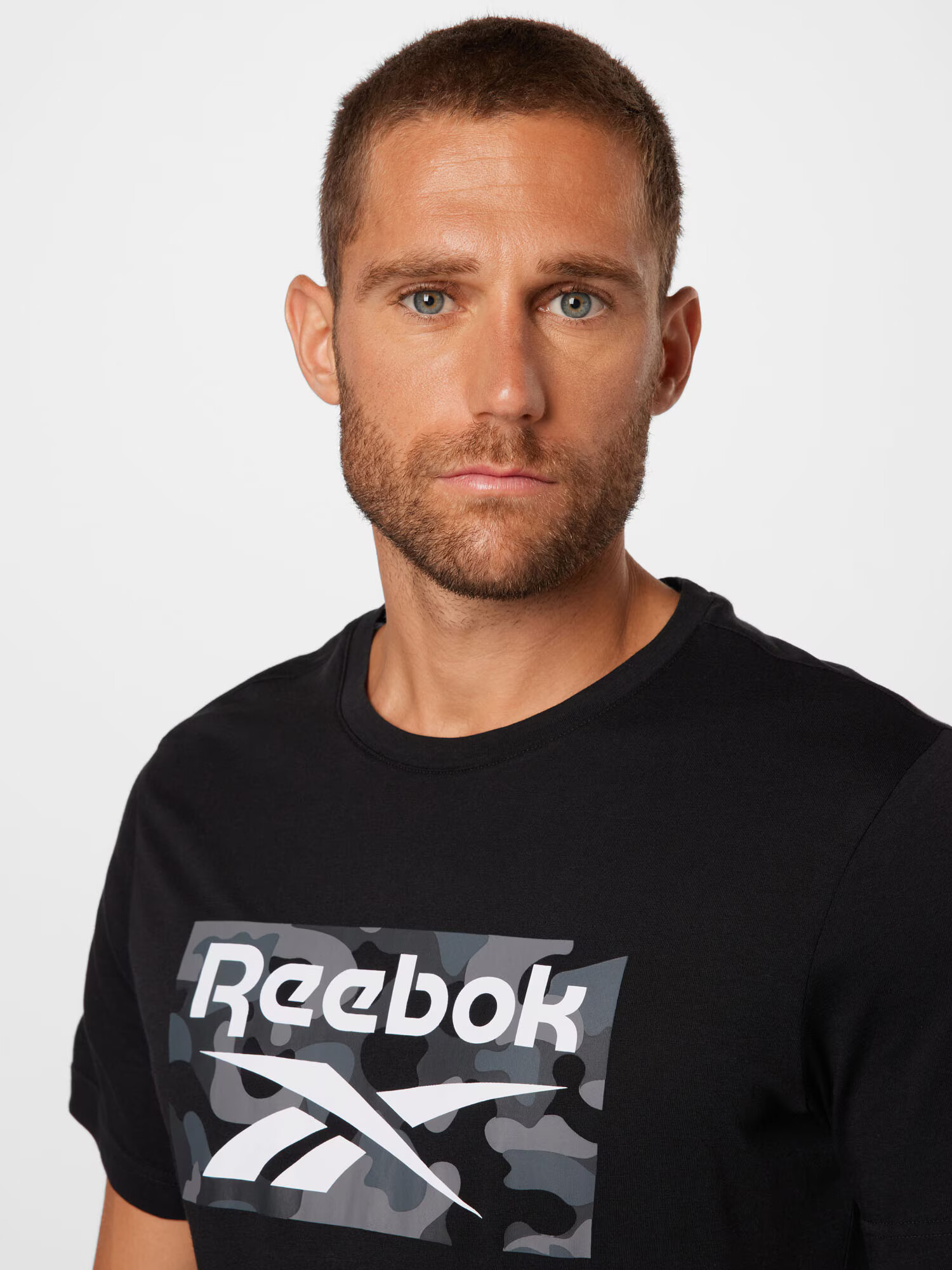 Reebok Sport Funkcionalna majica siva / temno siva / črna / bela - Pepit.si