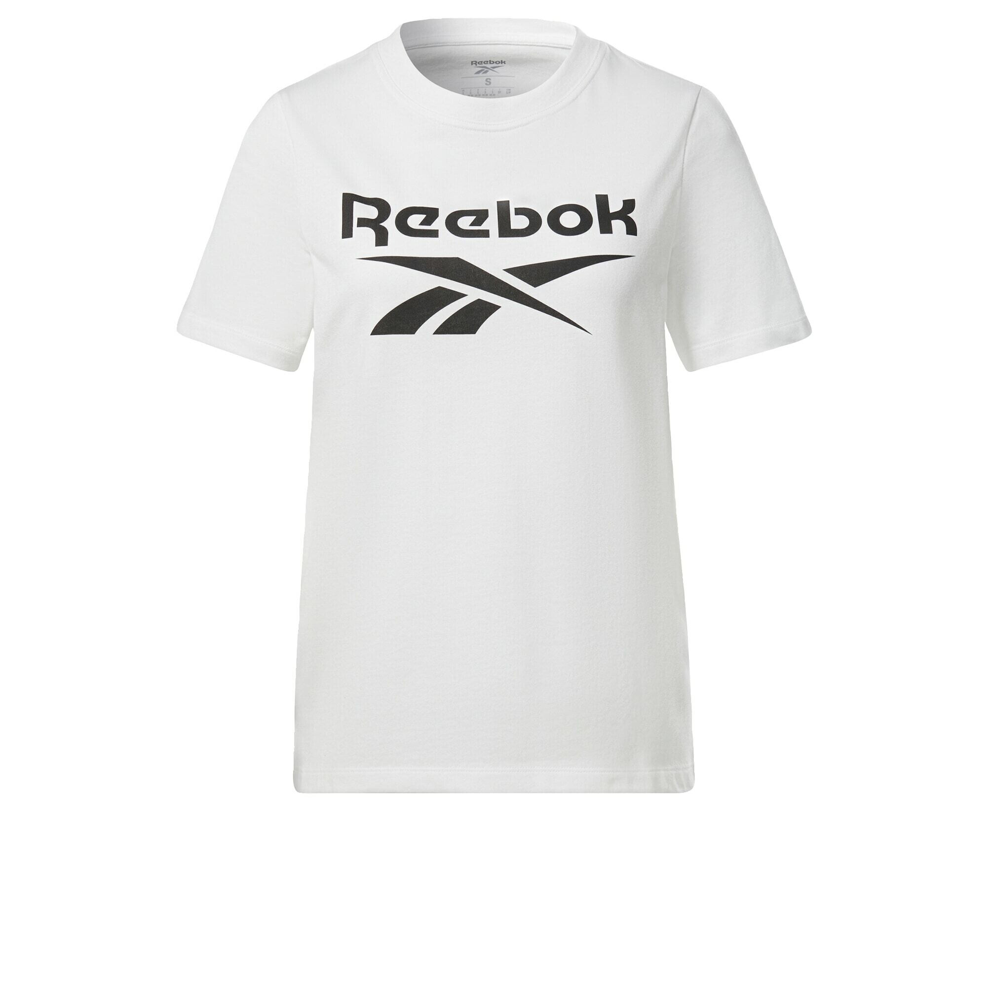 Reebok Sport Funkcionalna majica črna / bela - Pepit.si