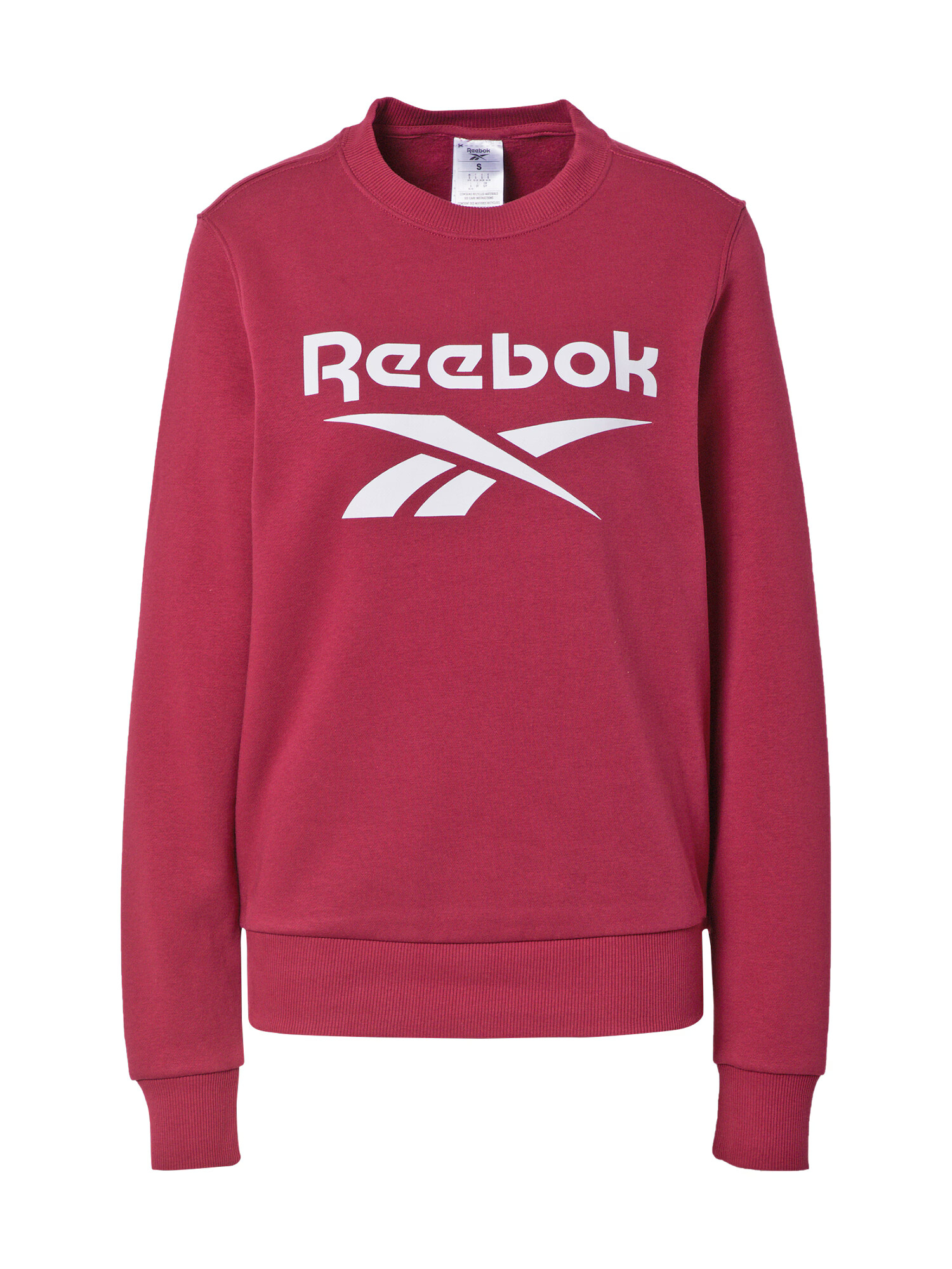 Reebok Sport Športna majica bordo / bela - Pepit.si