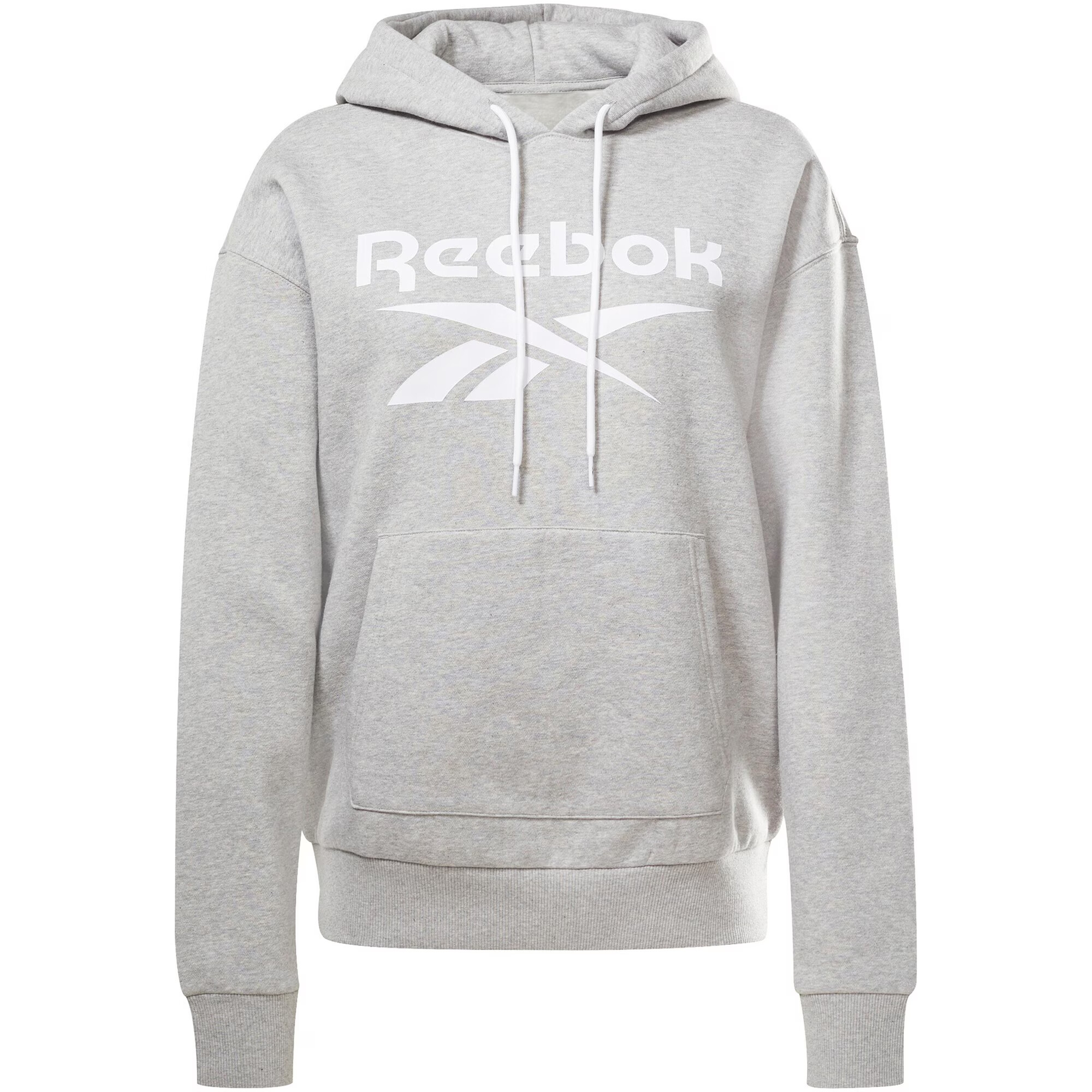 Reebok Sport Športna majica pegasto siva / bela - Pepit.si