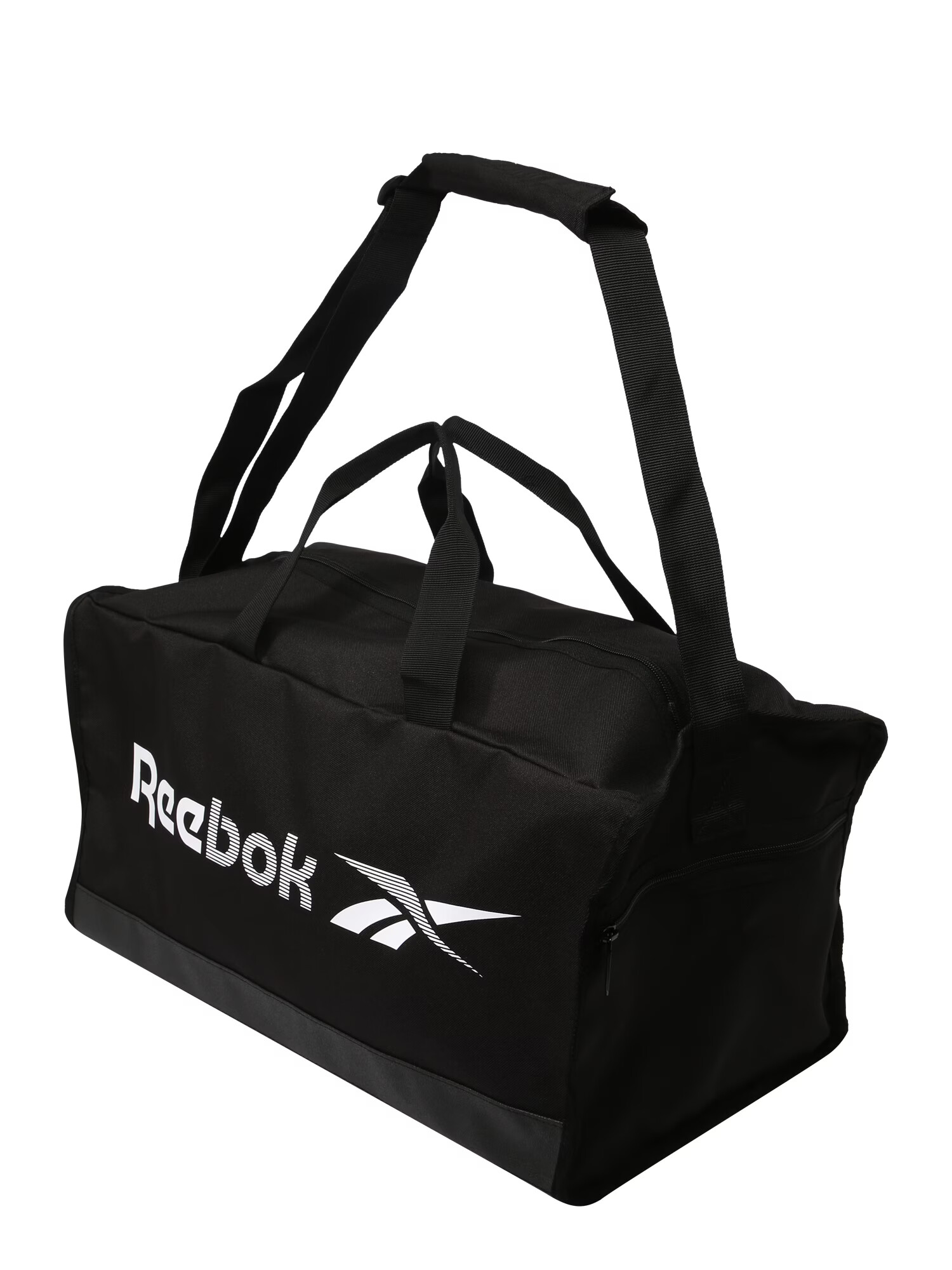 Reebok Sport Športna torba črna / bela - Pepit.si