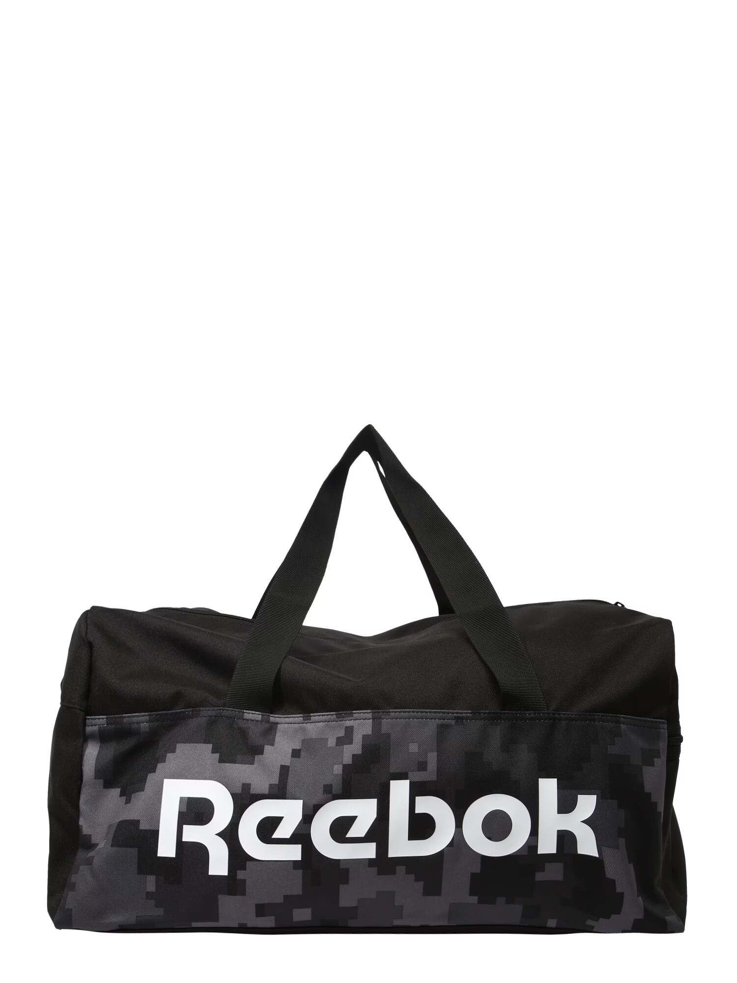 Reebok Sport Športna torba siva / črna / bela - Pepit.si