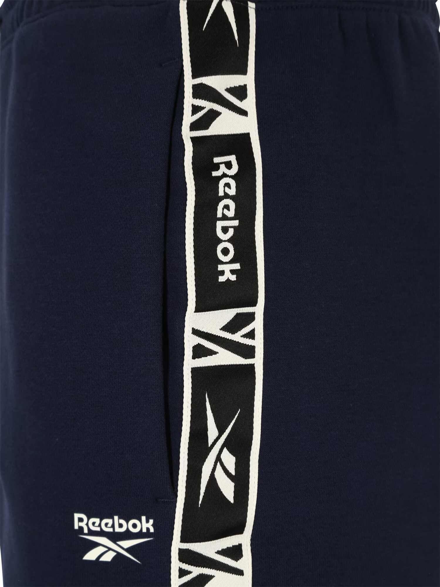 Reebok Sport Športne hlače marine / črna / bela - Pepit.si