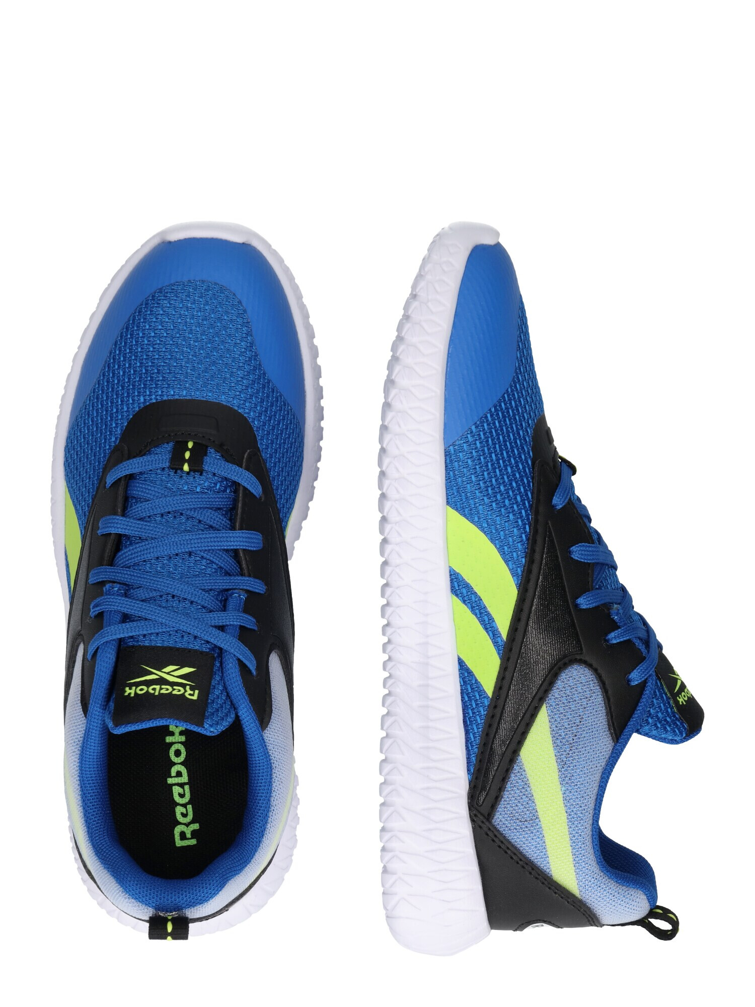 Reebok Sport Športni čevelj 'FLEXAGON ENERGY 3' nebeško modra / neonsko rumena / črna / bela - Pepit.si