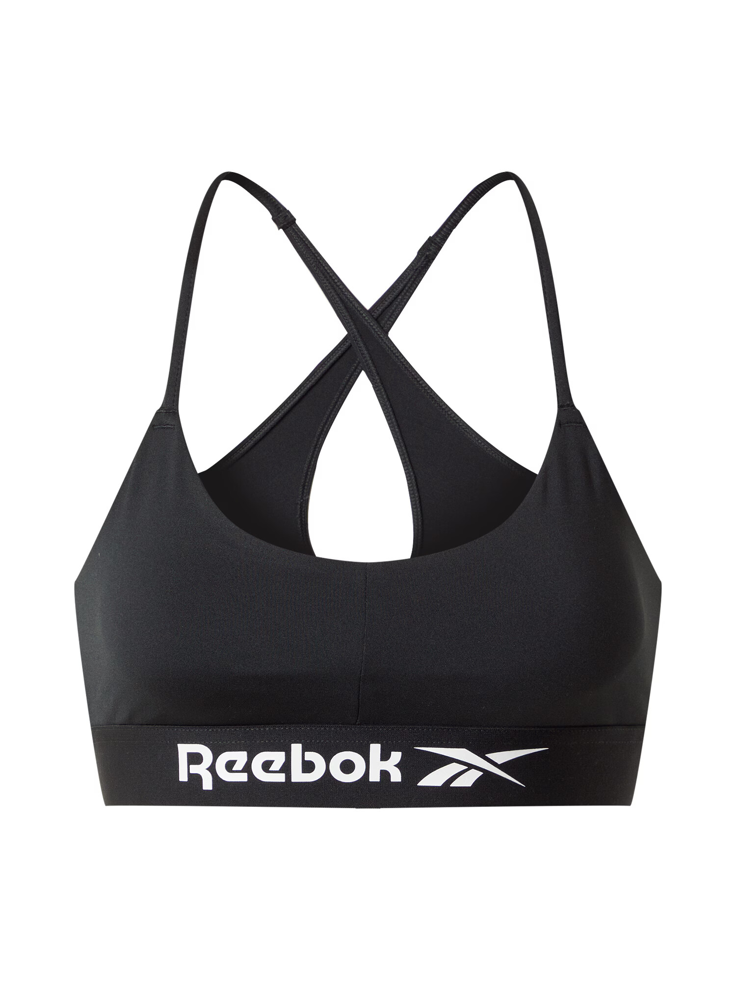 Reebok Sport Športni nederček črna / bela - Pepit.si