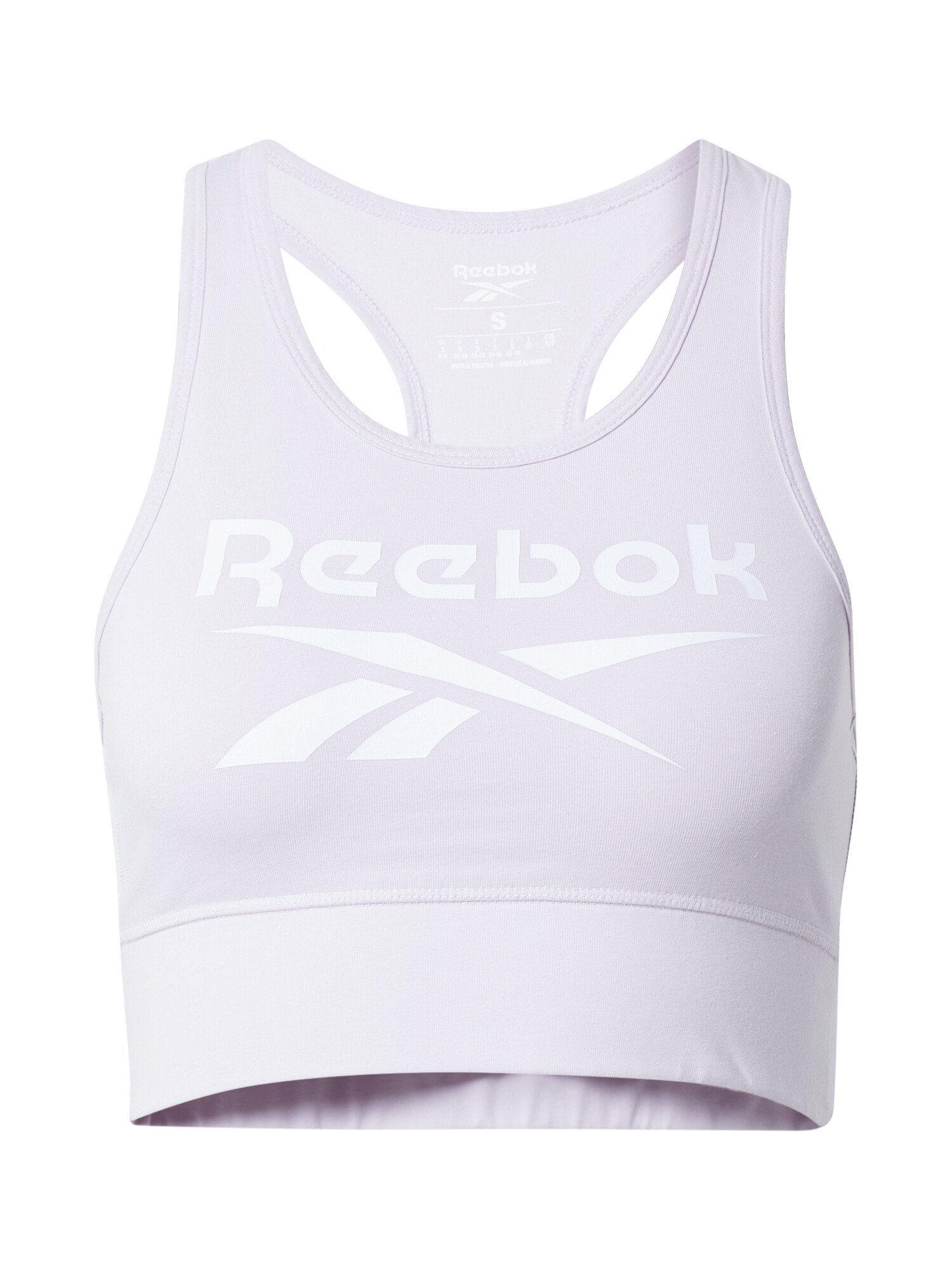 Reebok Sport Športni nederček 'Identity' pastelno lila / bela - Pepit.si