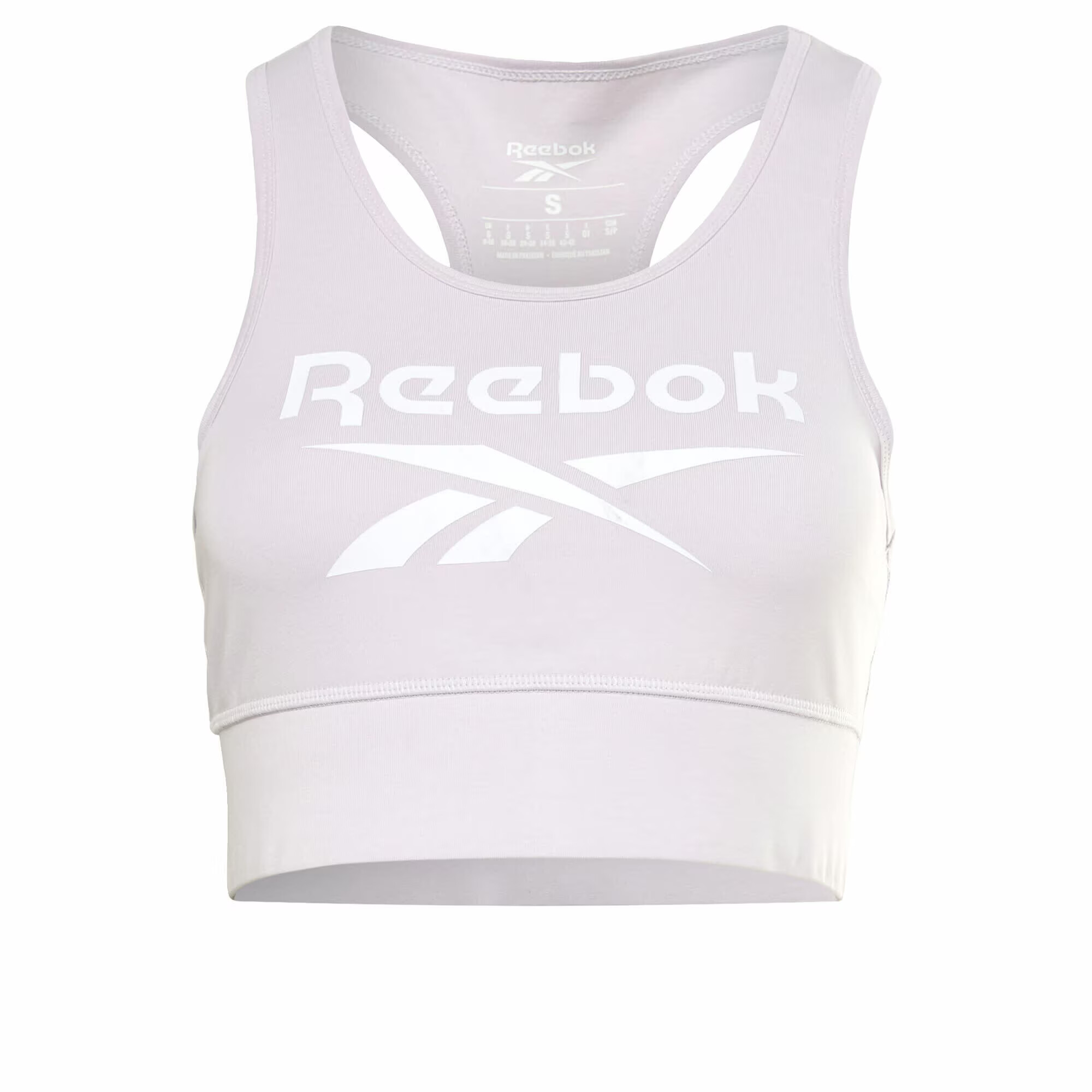 Reebok Sport Športni nederček 'Identity' pastelno lila / bela - Pepit.si