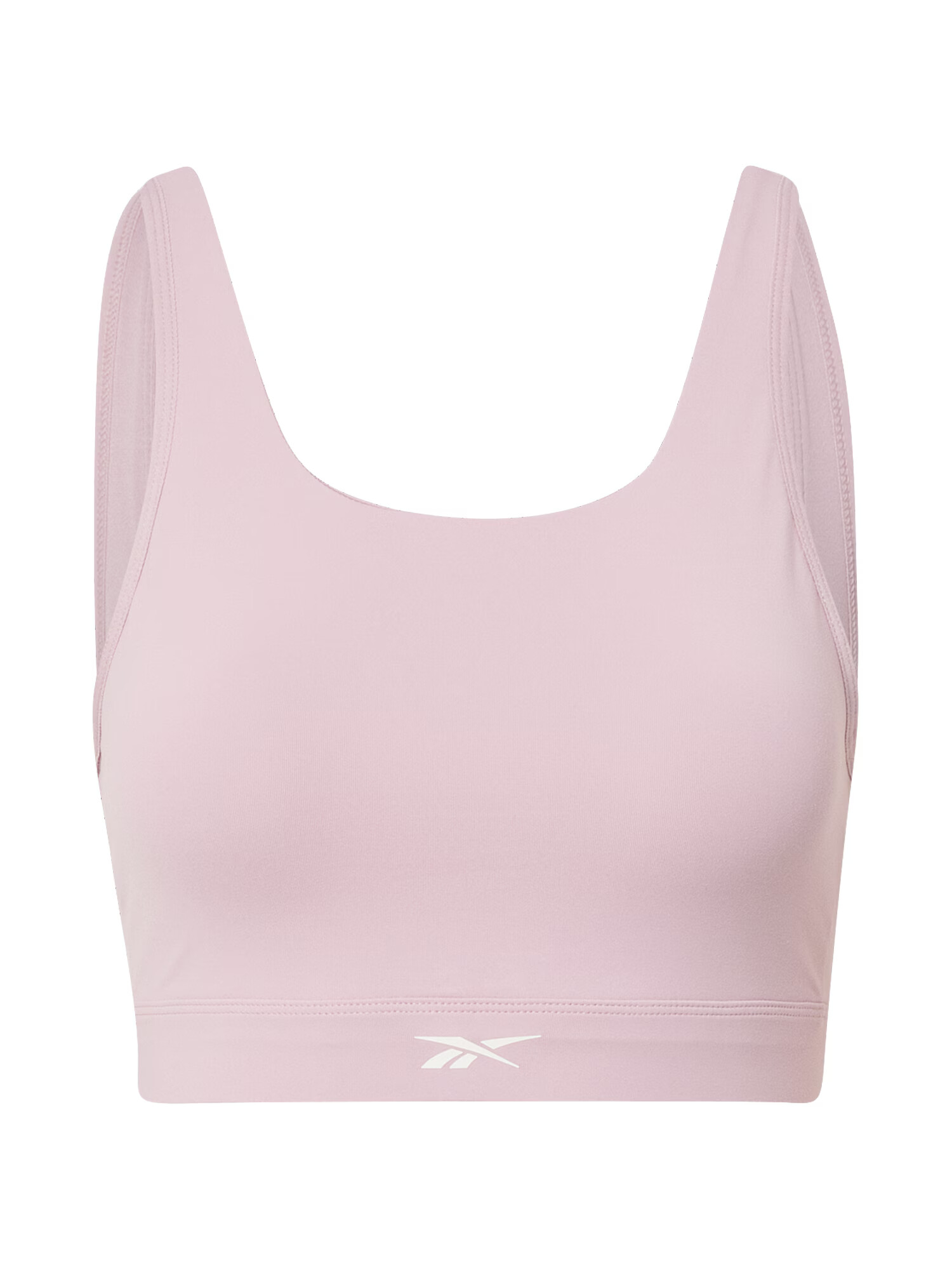 Reebok Sport Športni nederček pastelno lila / bela - Pepit.si