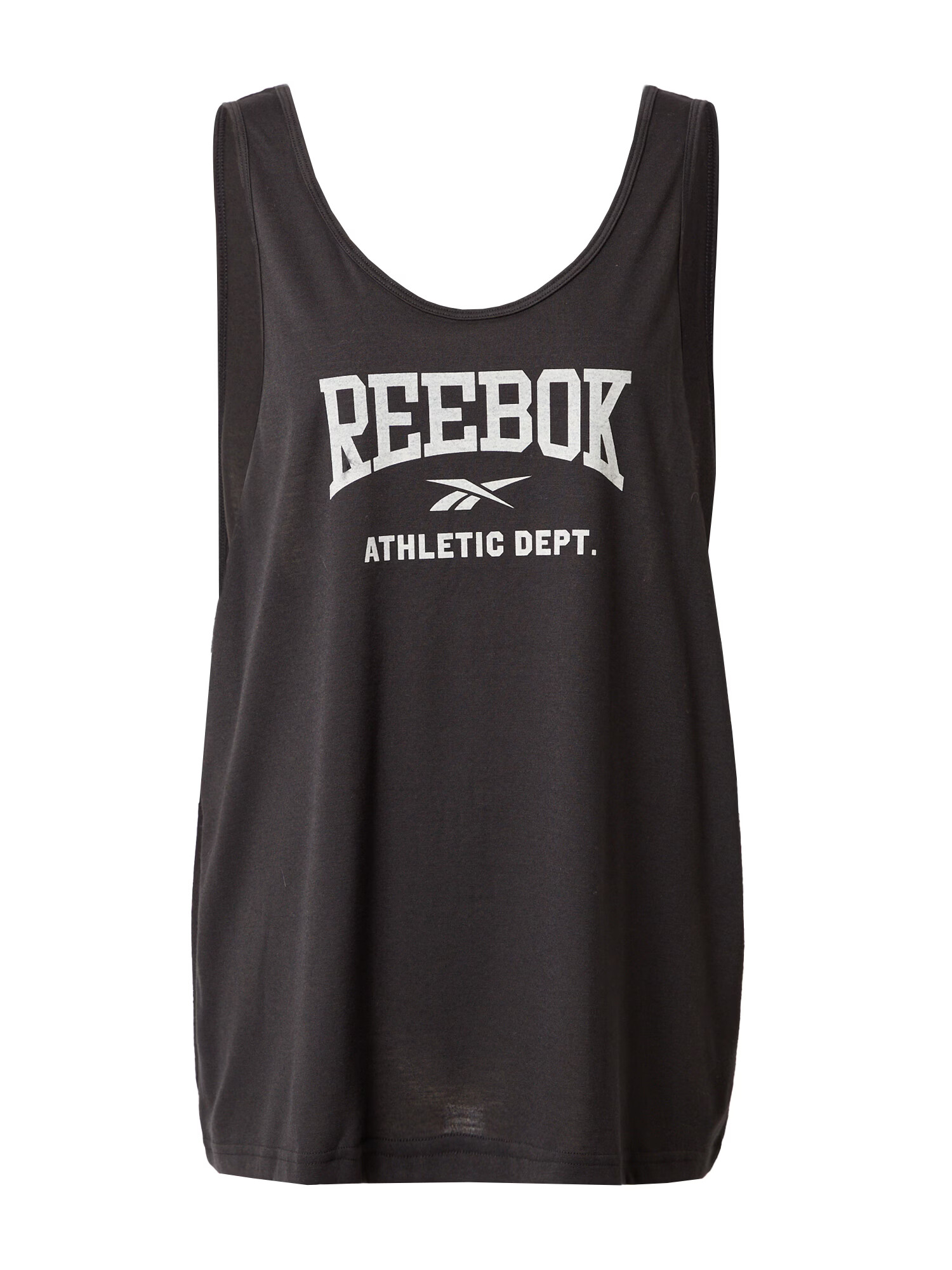 Reebok Sport Športni top 'WOR Supremium Tank IN' črna / bela - Pepit.si