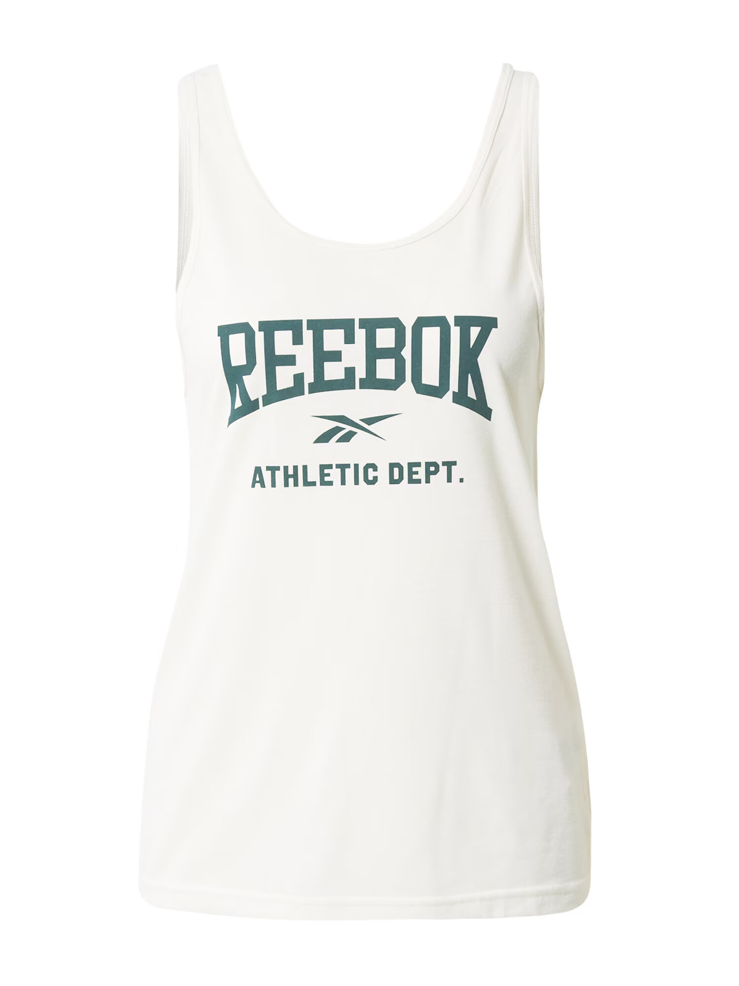 Reebok Sport Športni top 'Workout Ready' jelka / bela - Pepit.si