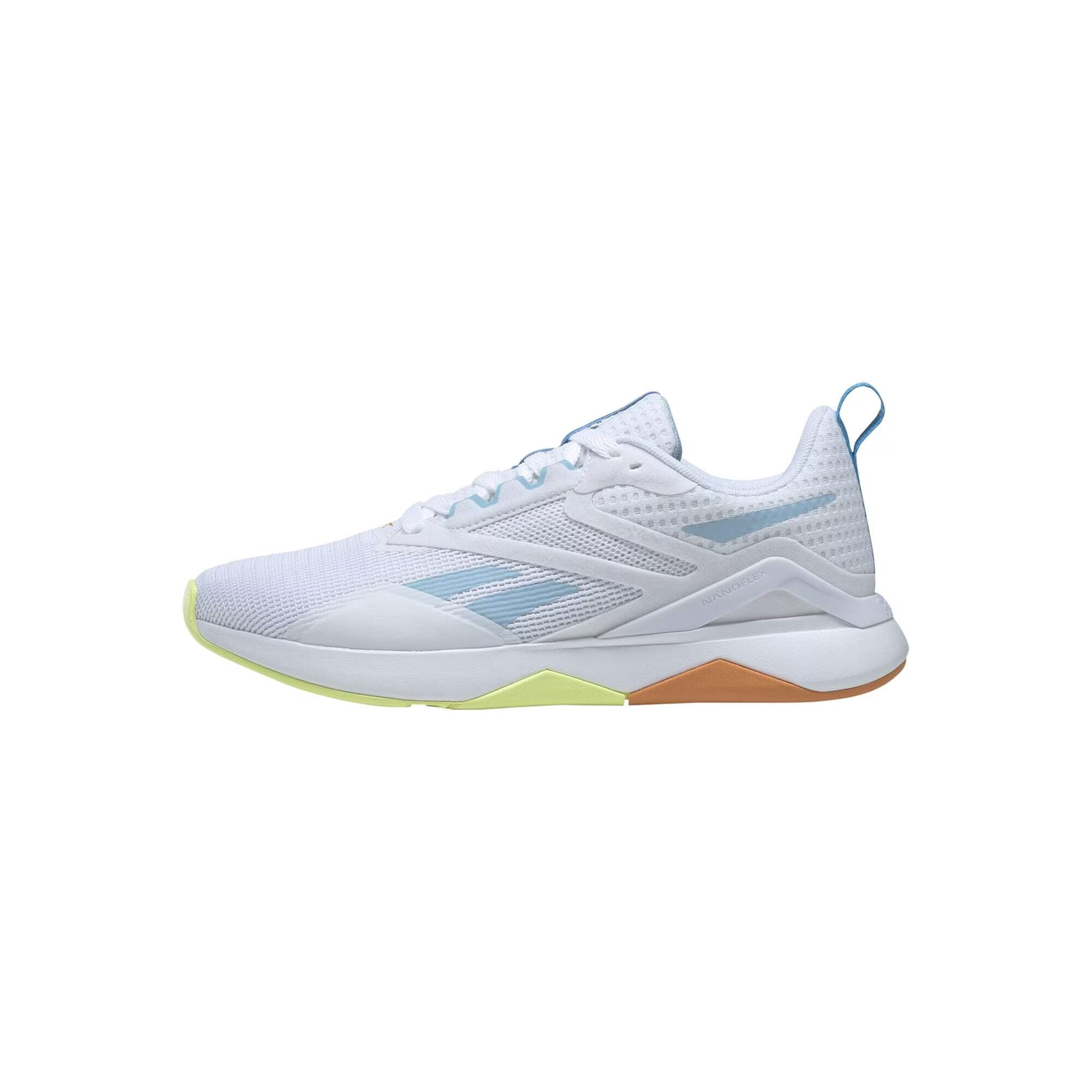 Reebok Sport Športni čevelj 'NANOFLEX TR 2.0' modra / svetlo modra / rjava / rumena / bela - Pepit.si