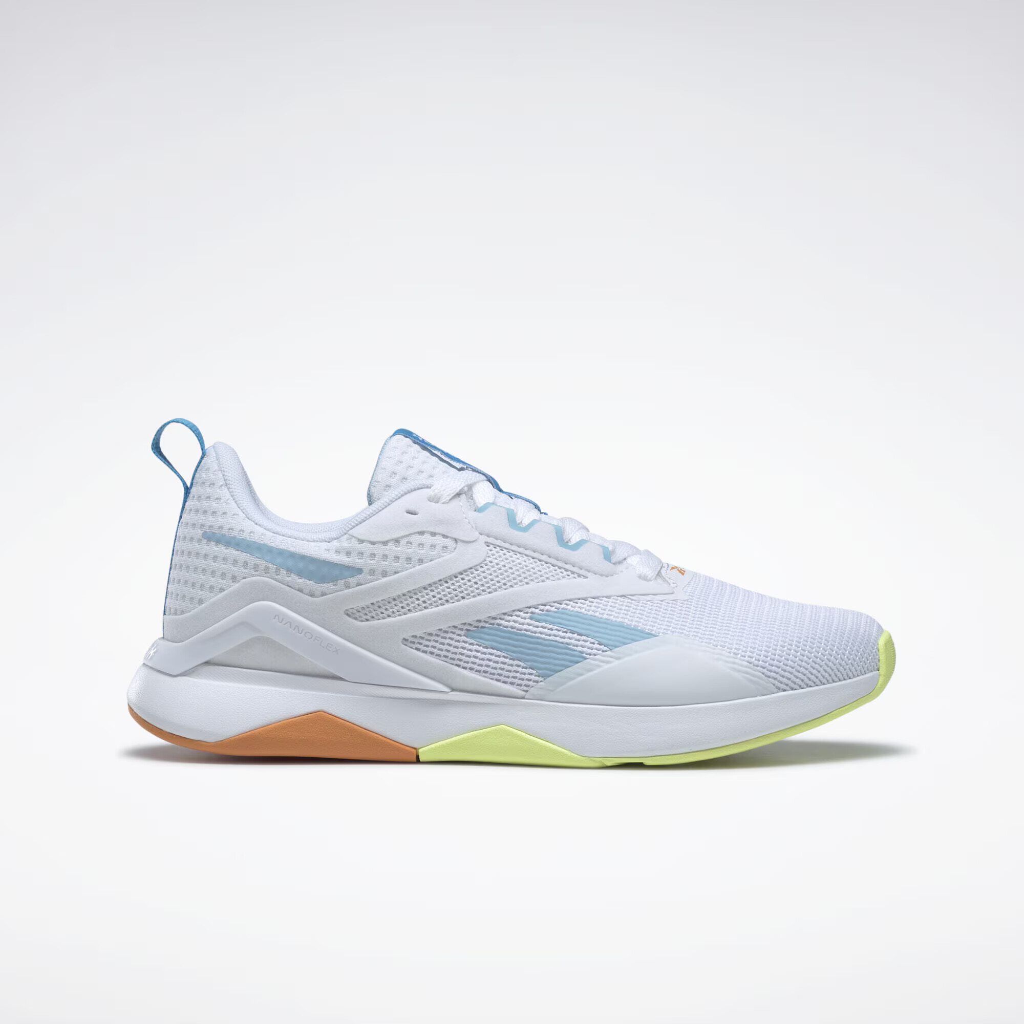 Reebok Sport Športni čevelj 'NANOFLEX TR 2.0' modra / svetlo modra / rjava / rumena / bela - Pepit.si