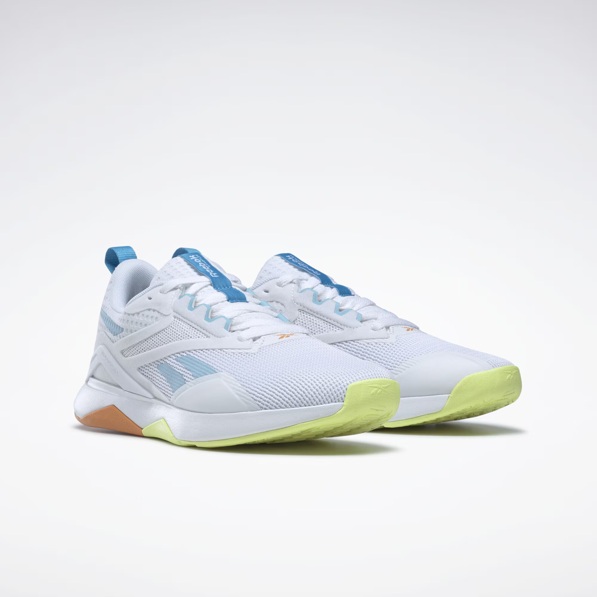 Reebok Sport Športni čevelj 'NANOFLEX TR 2.0' modra / svetlo modra / rjava / rumena / bela - Pepit.si