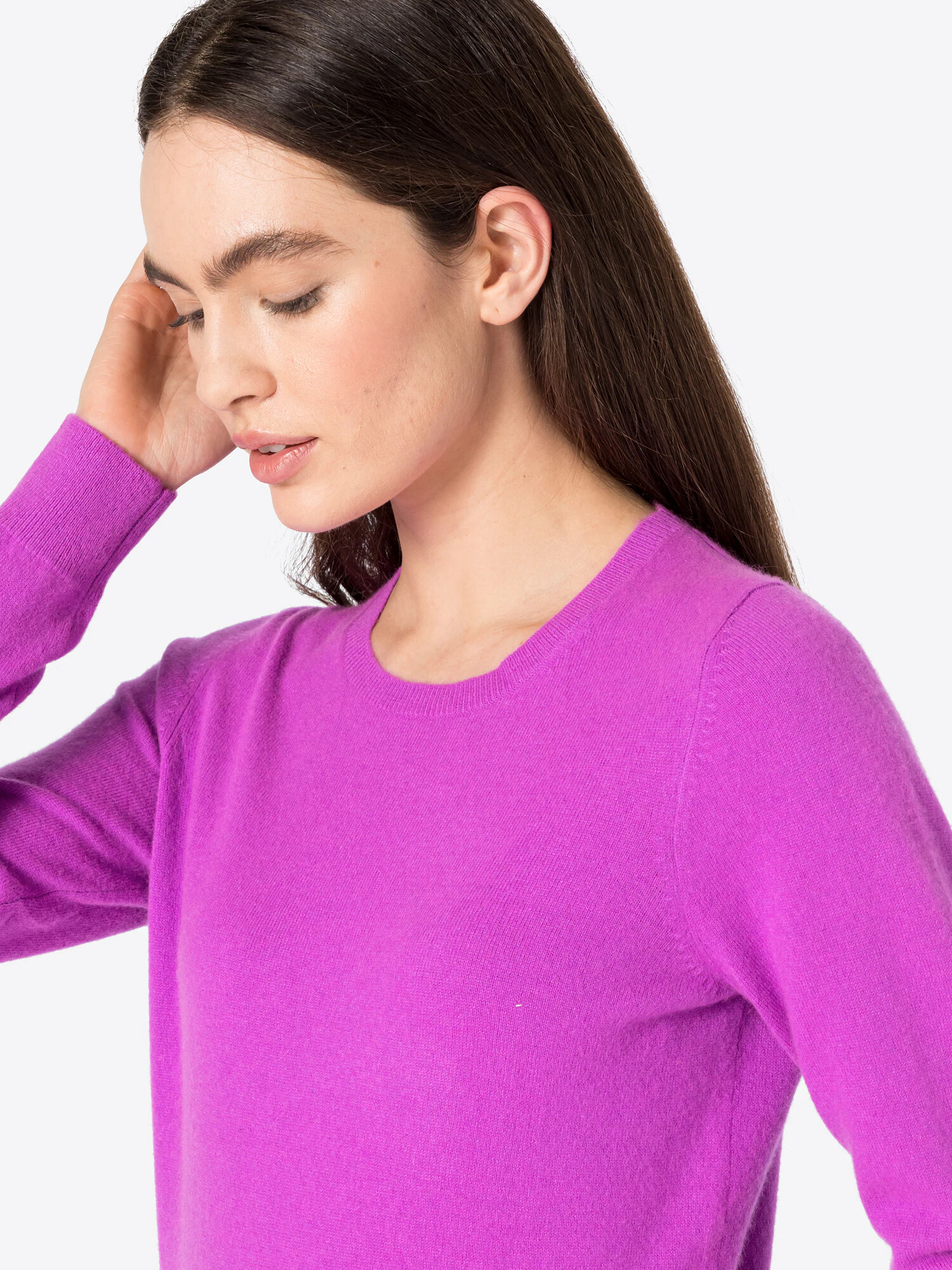 REPEAT Cashmere Pulover lila - Pepit.si