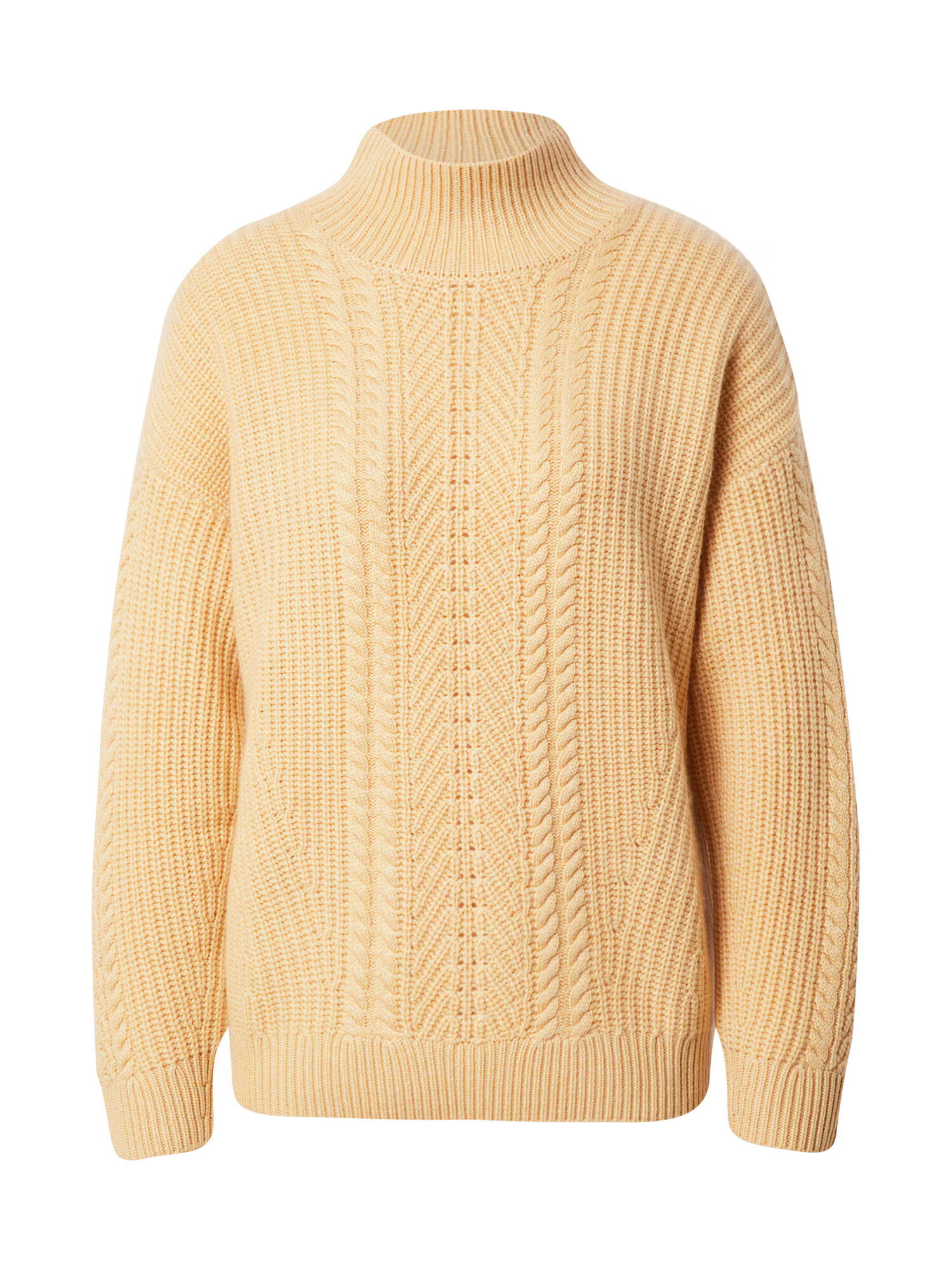 REPEAT Cashmere Pulover pastelno rumena - Pepit.si