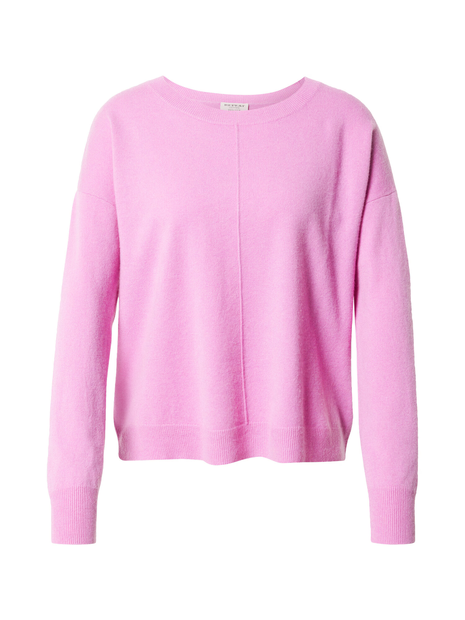 REPEAT Cashmere Pullover svetlo roza - Pepit.si