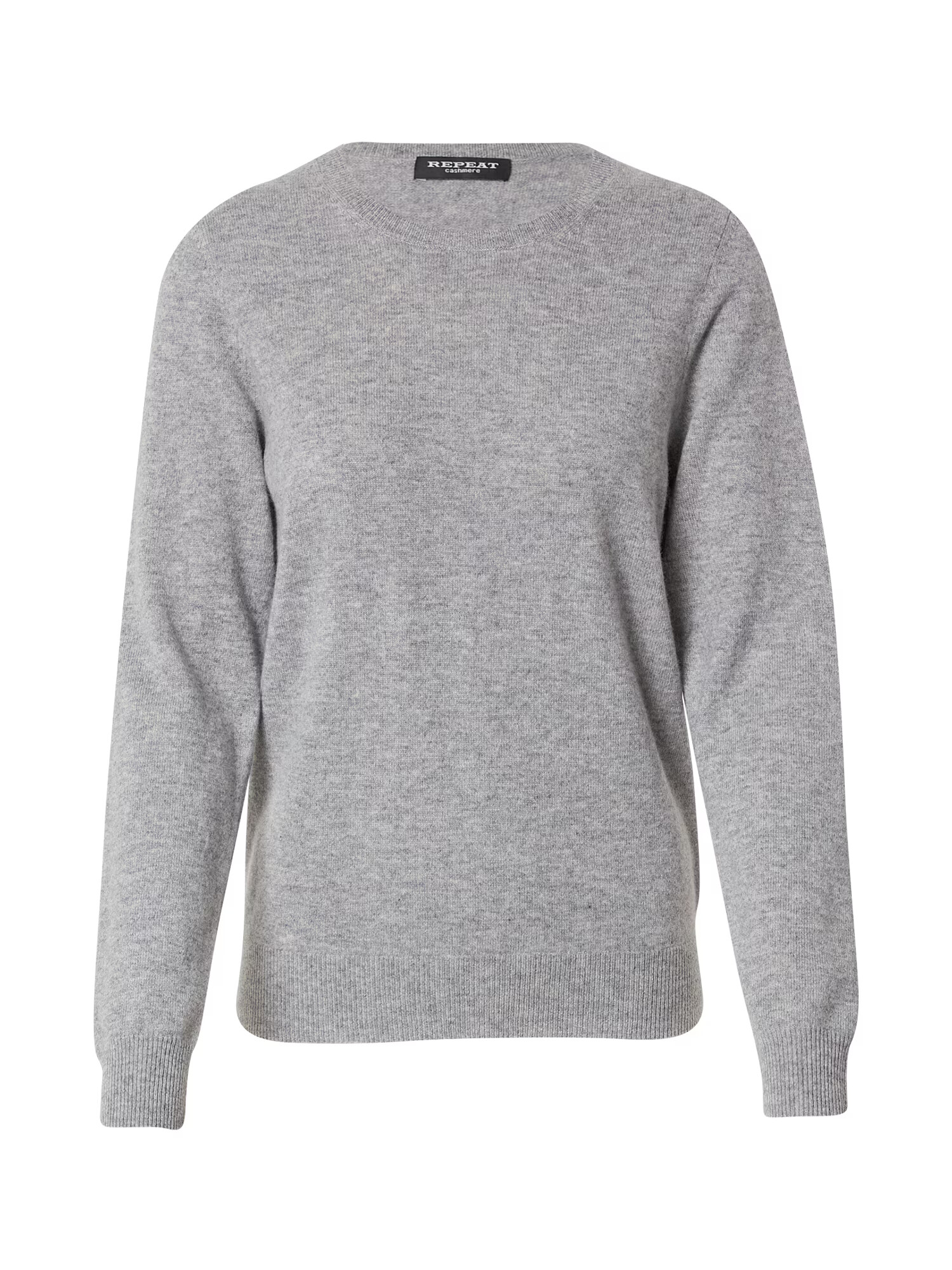 REPEAT Cashmere Pulover pegasto siva - Pepit.si