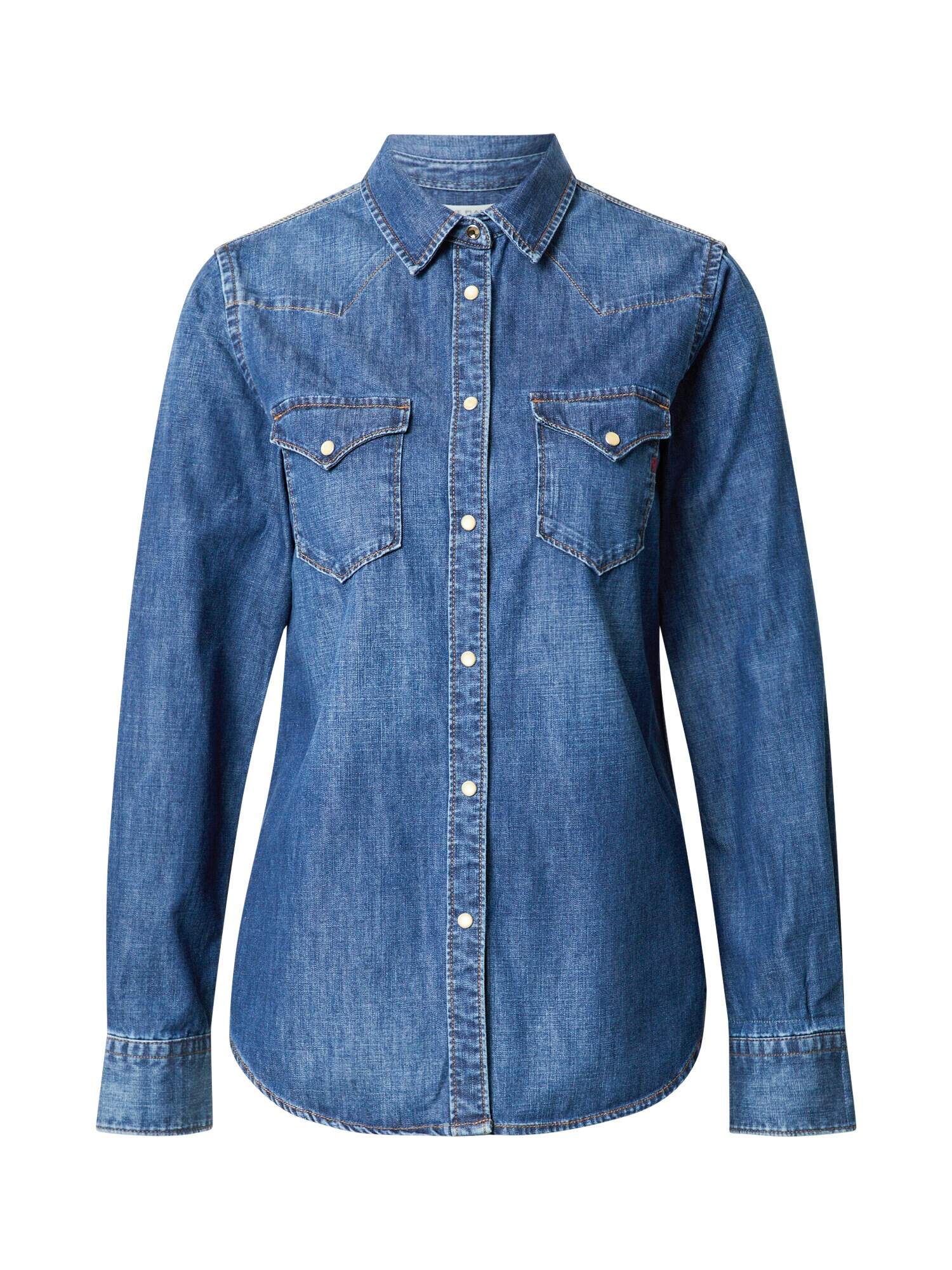 REPLAY Bluza moder denim - Pepit.si