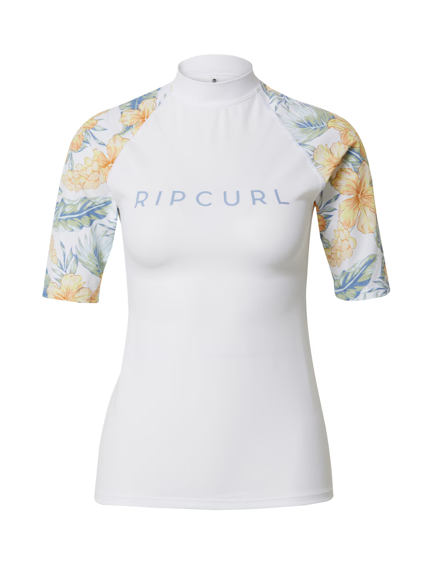 RIP CURL Funkcionalna majica 'ALWAYS SUMMER' golobje modra / jabolko / breskev / naravno bela - Pepit.si