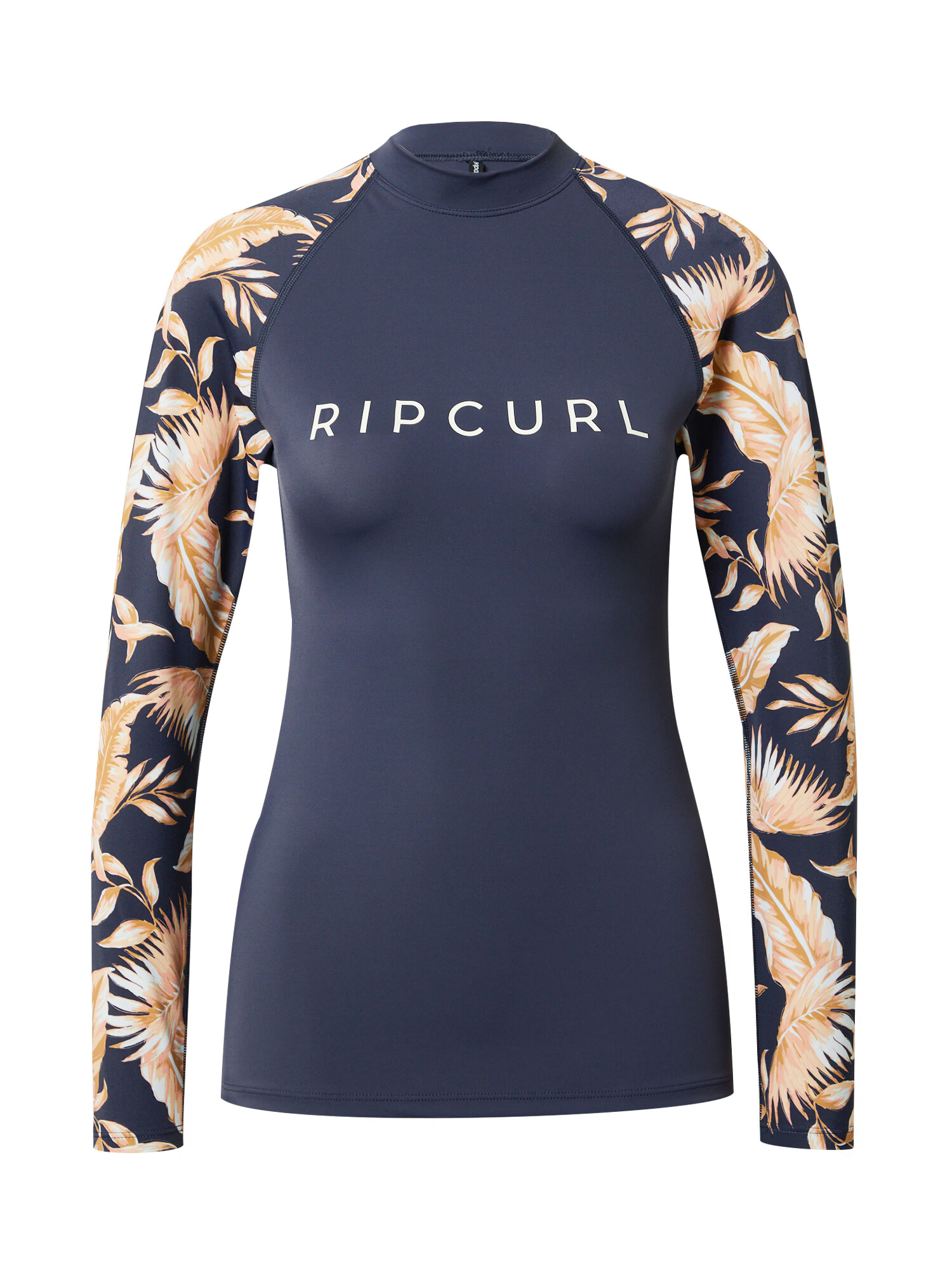 RIP CURL Funkcionalna majica kremna / pesek / mornarska - Pepit.si