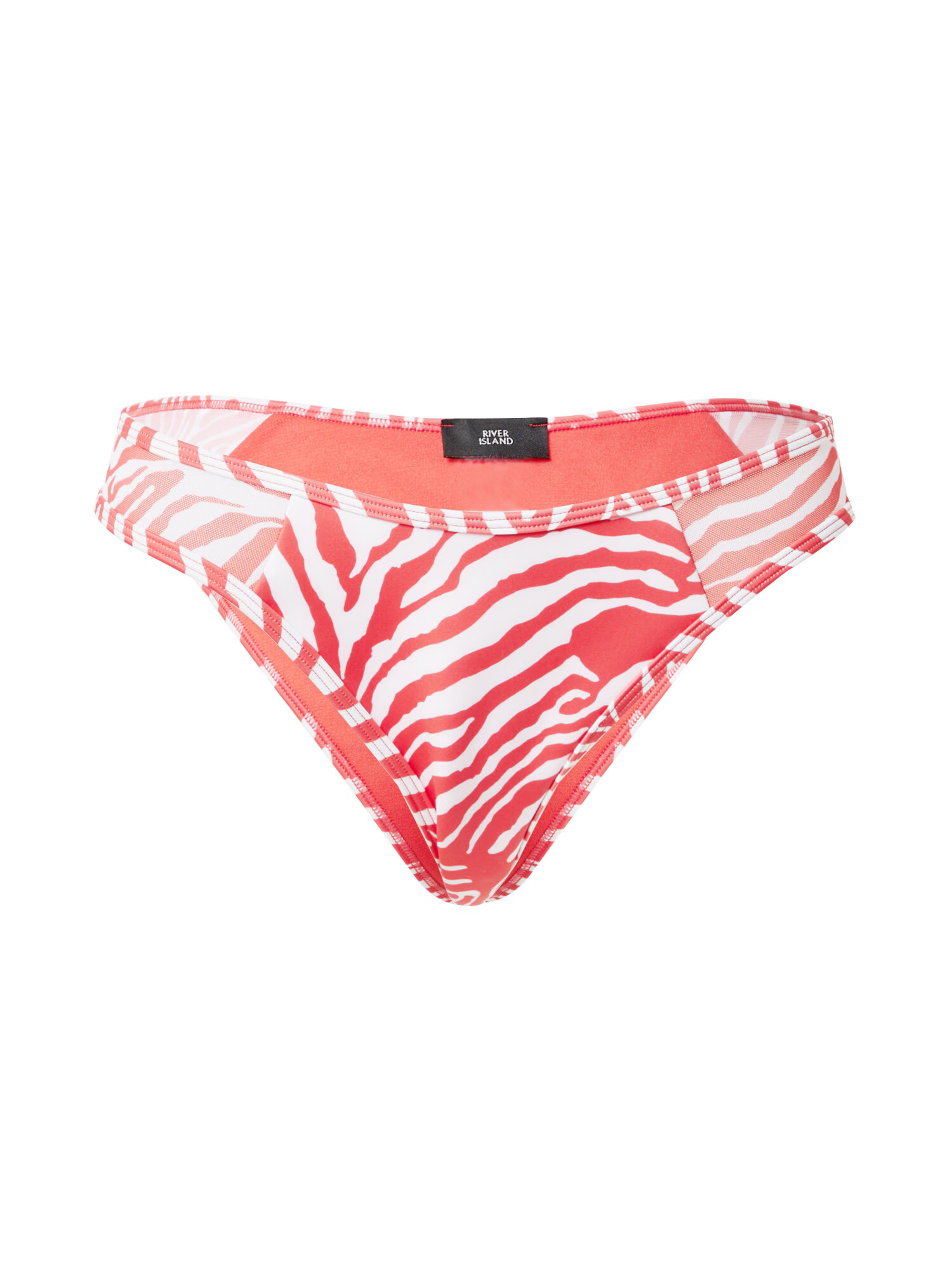 River Island Bikini hlačke svetlo rdeča / off-bela - Pepit.si