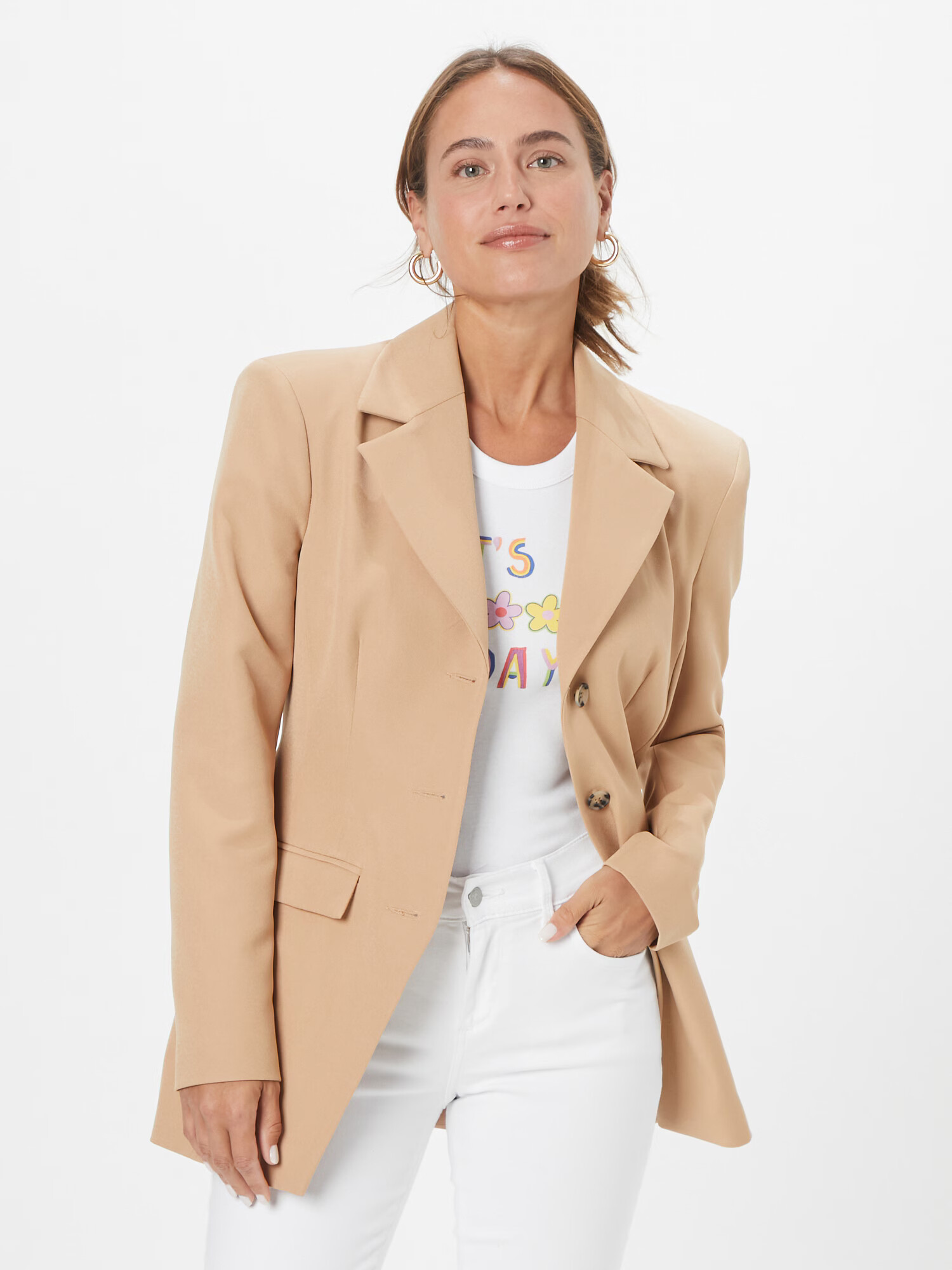 River Island Blazer bež - Pepit.si