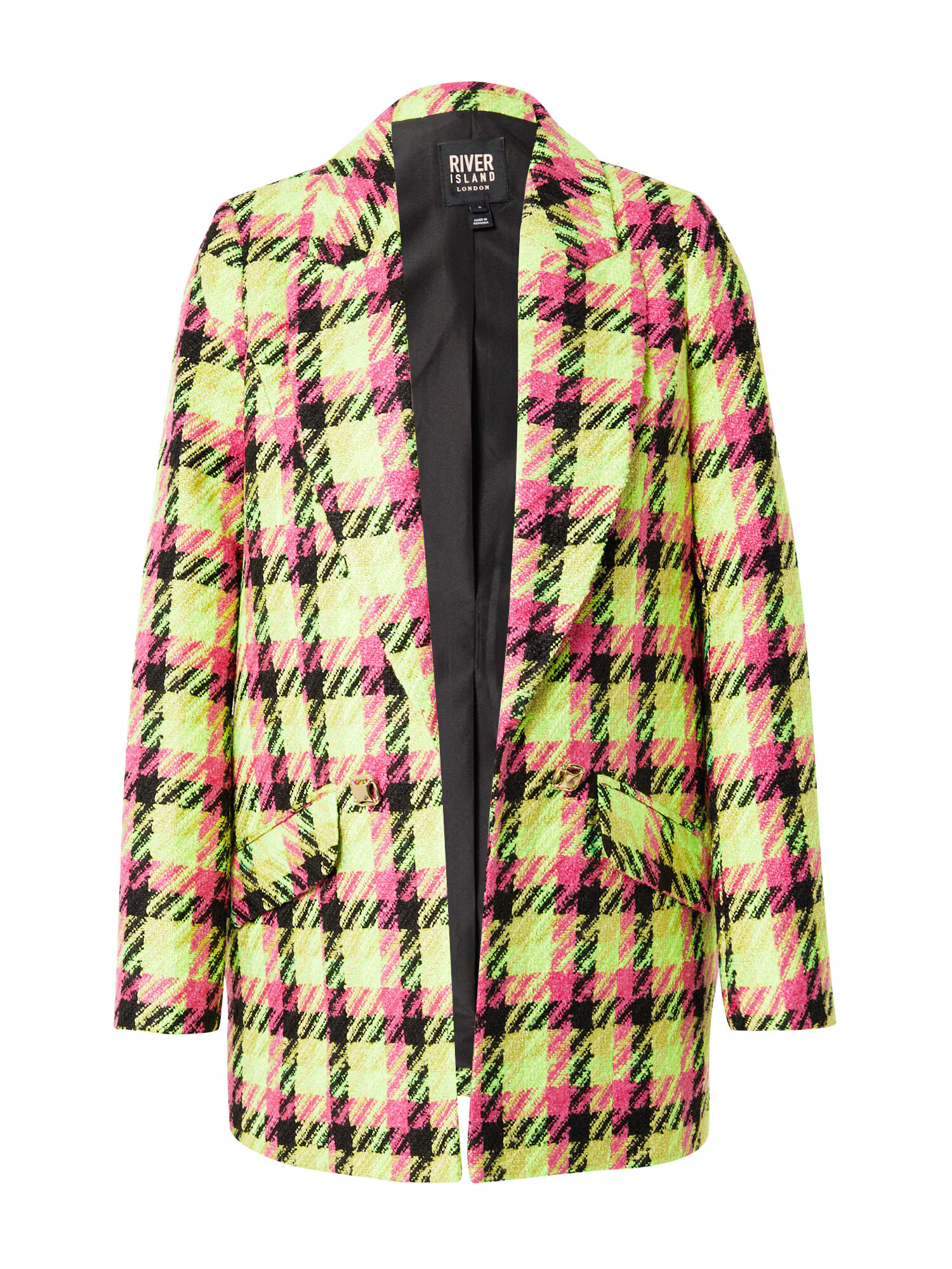 River Island Blazer kivi / roza / črna - Pepit.si