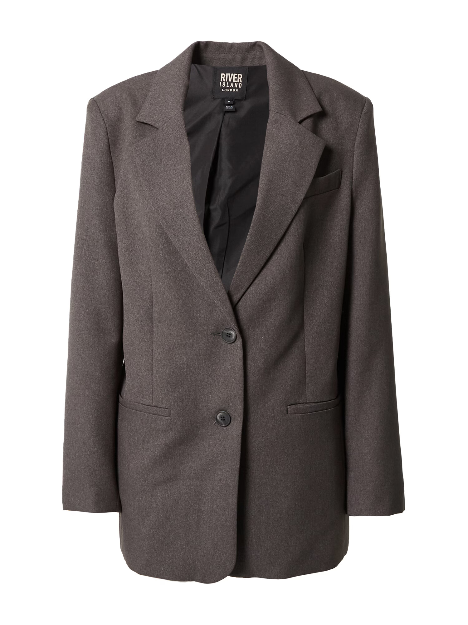 River Island Blazer 'MENSY' temno siva - Pepit.si