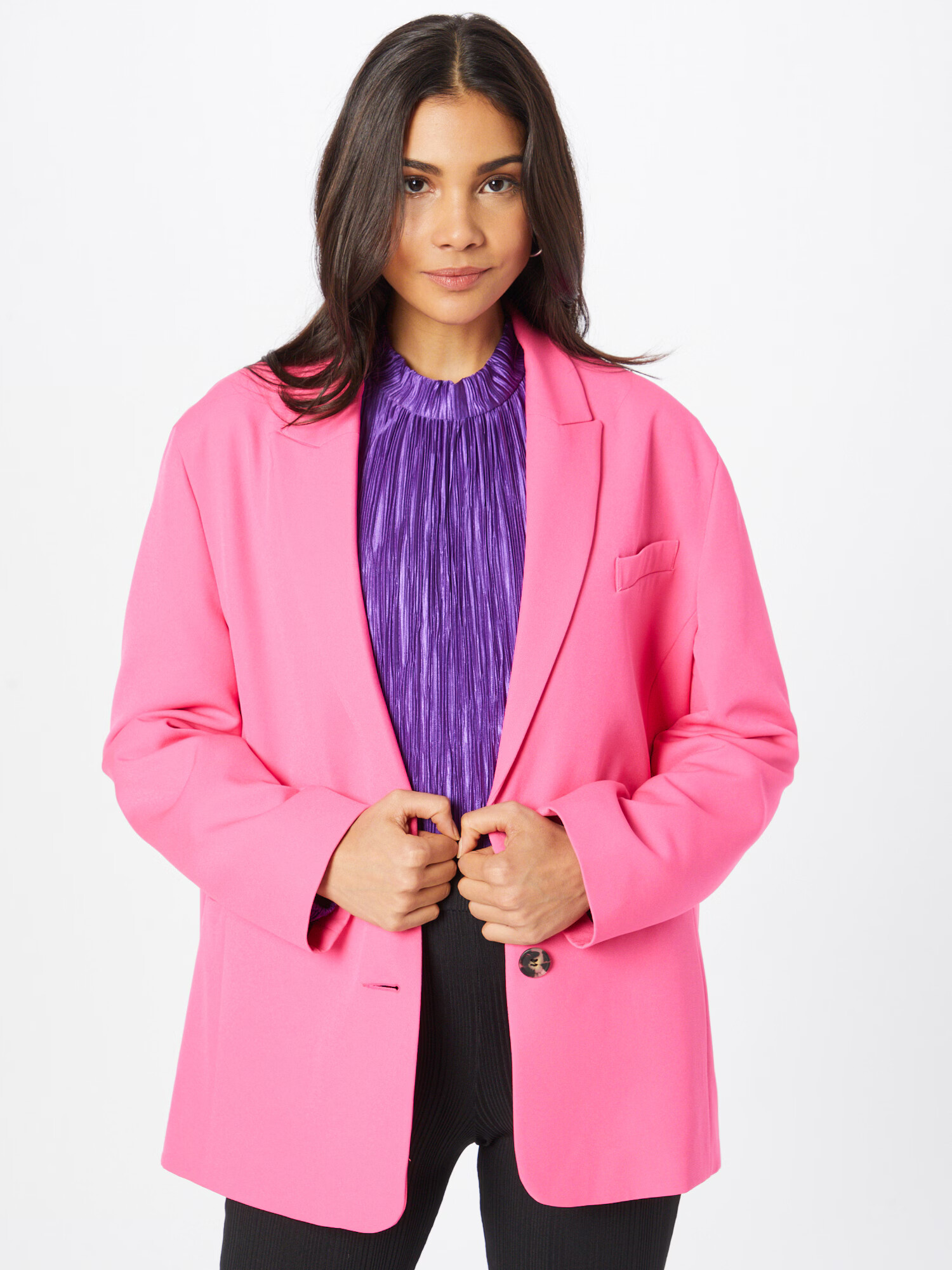 River Island Blazer roza - Pepit.si