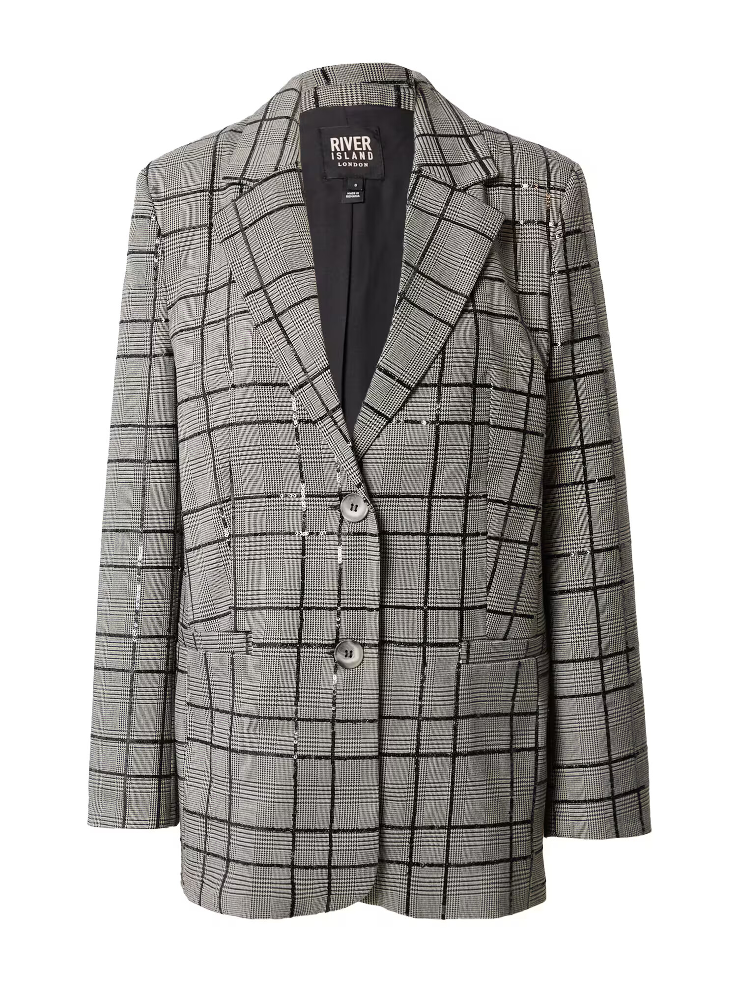 River Island Blazer siva / črna - Pepit.si