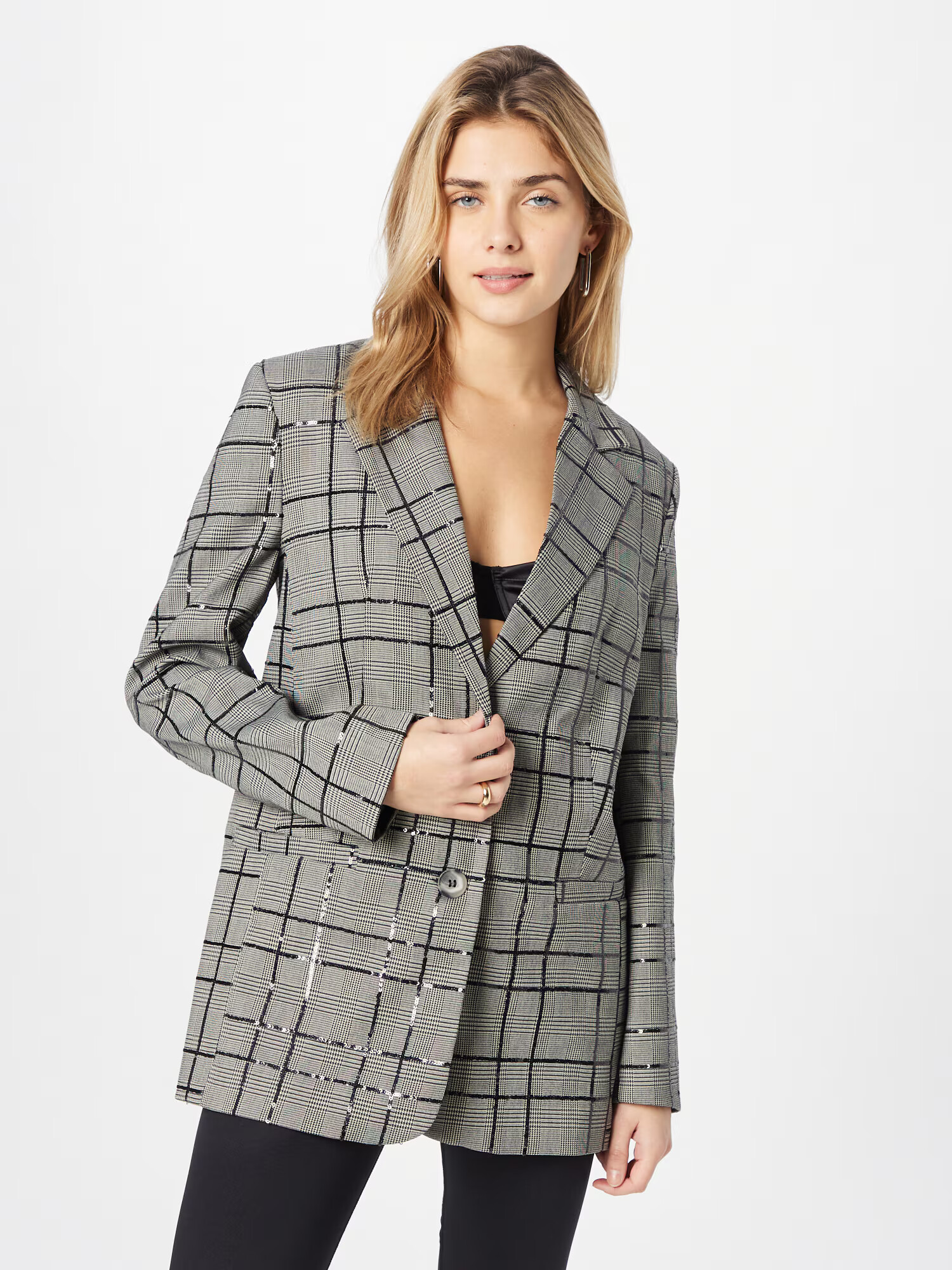 River Island Blazer siva / črna - Pepit.si