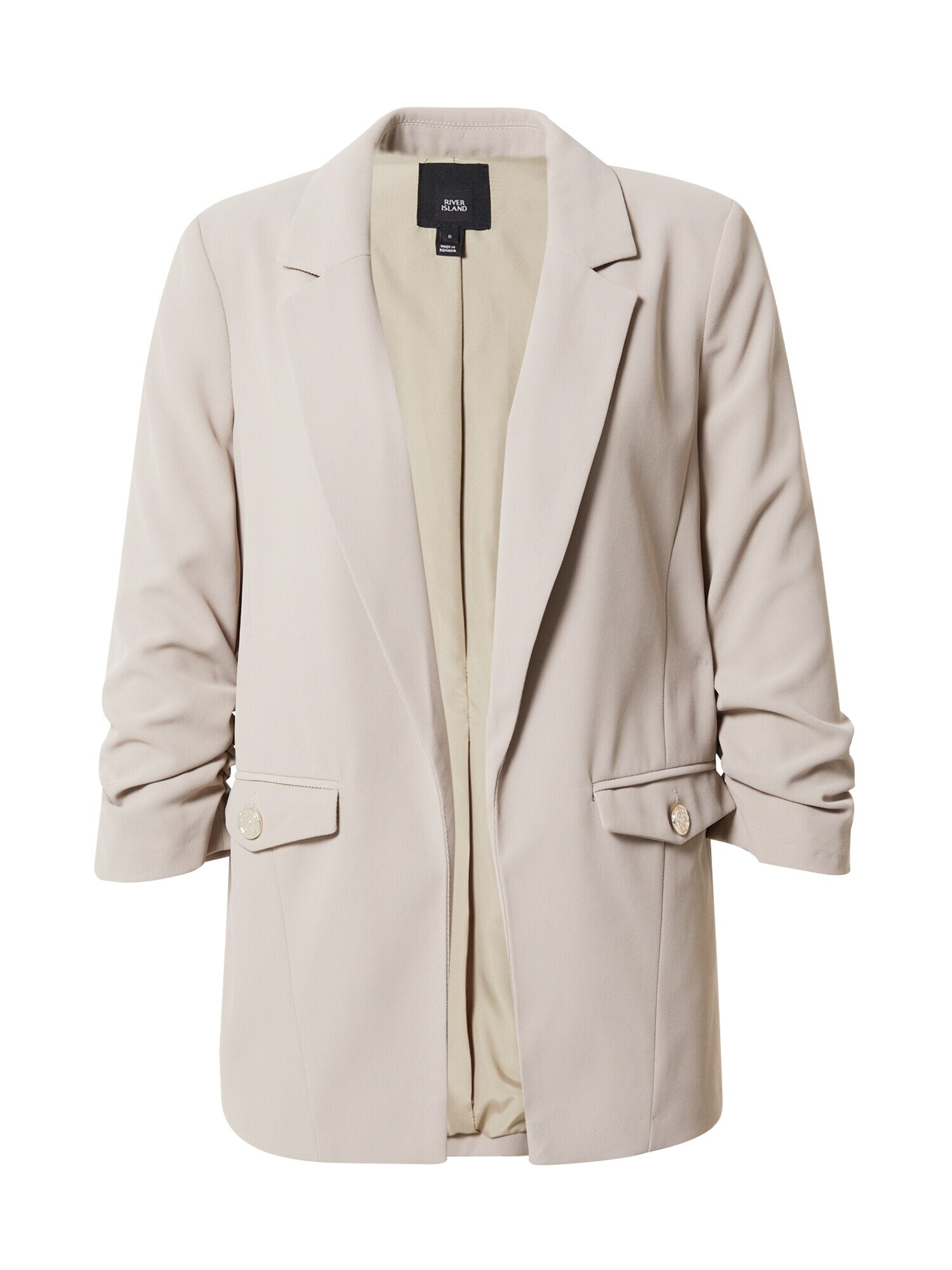 River Island Blazer temno bež - Pepit.si