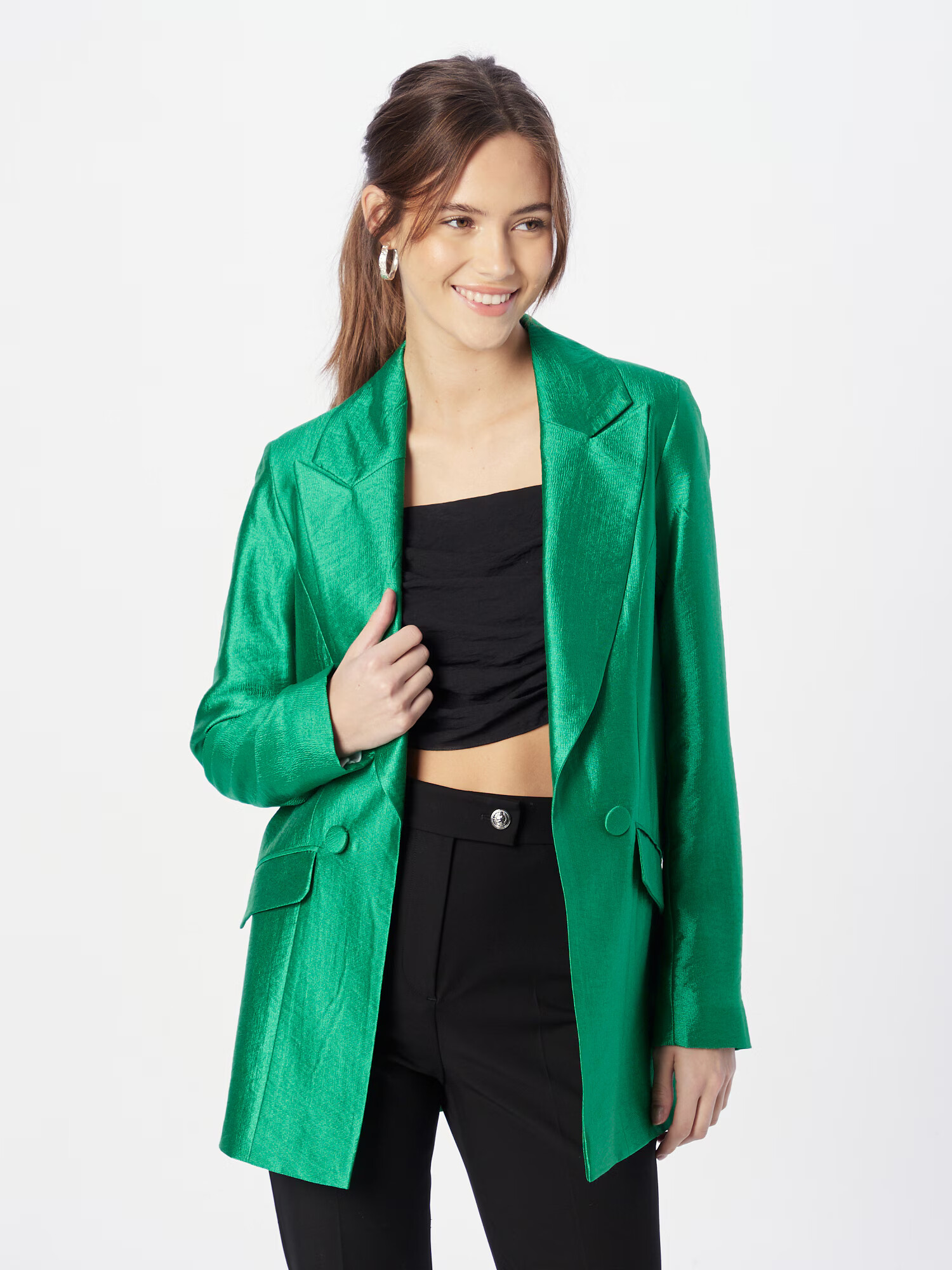 River Island Blazer zelena - Pepit.si