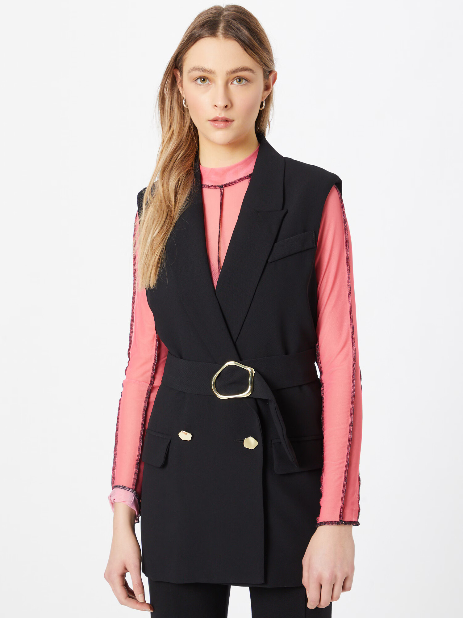 River Island Blazer zlata / črna - Pepit.si