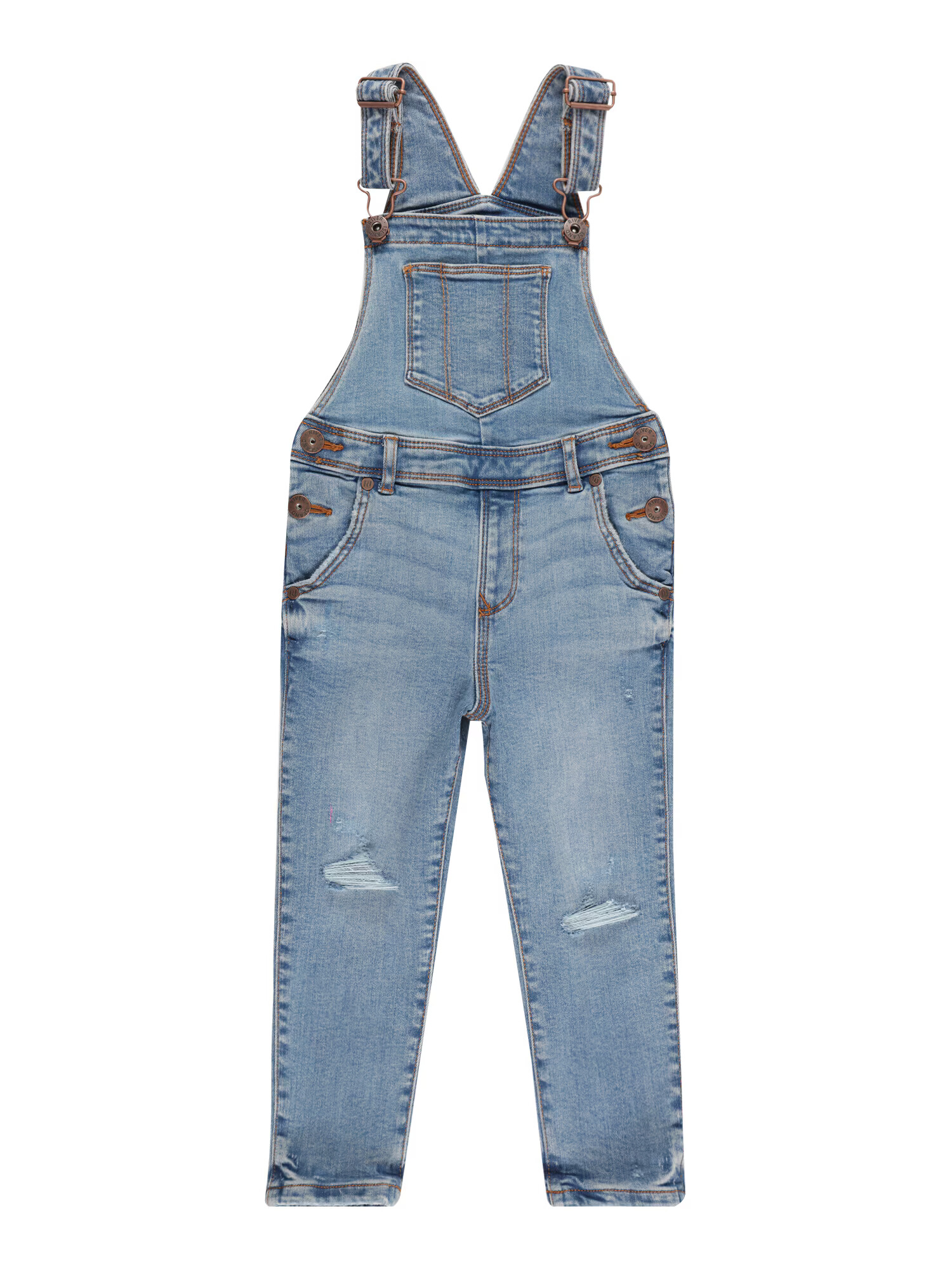 River Island Hlače z naramnicami moder denim - Pepit.si